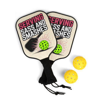 Serving Sass & Smashes Pickleball Paddle Kit