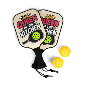 Queen of the Kitchen Pickleball Paddle Kit