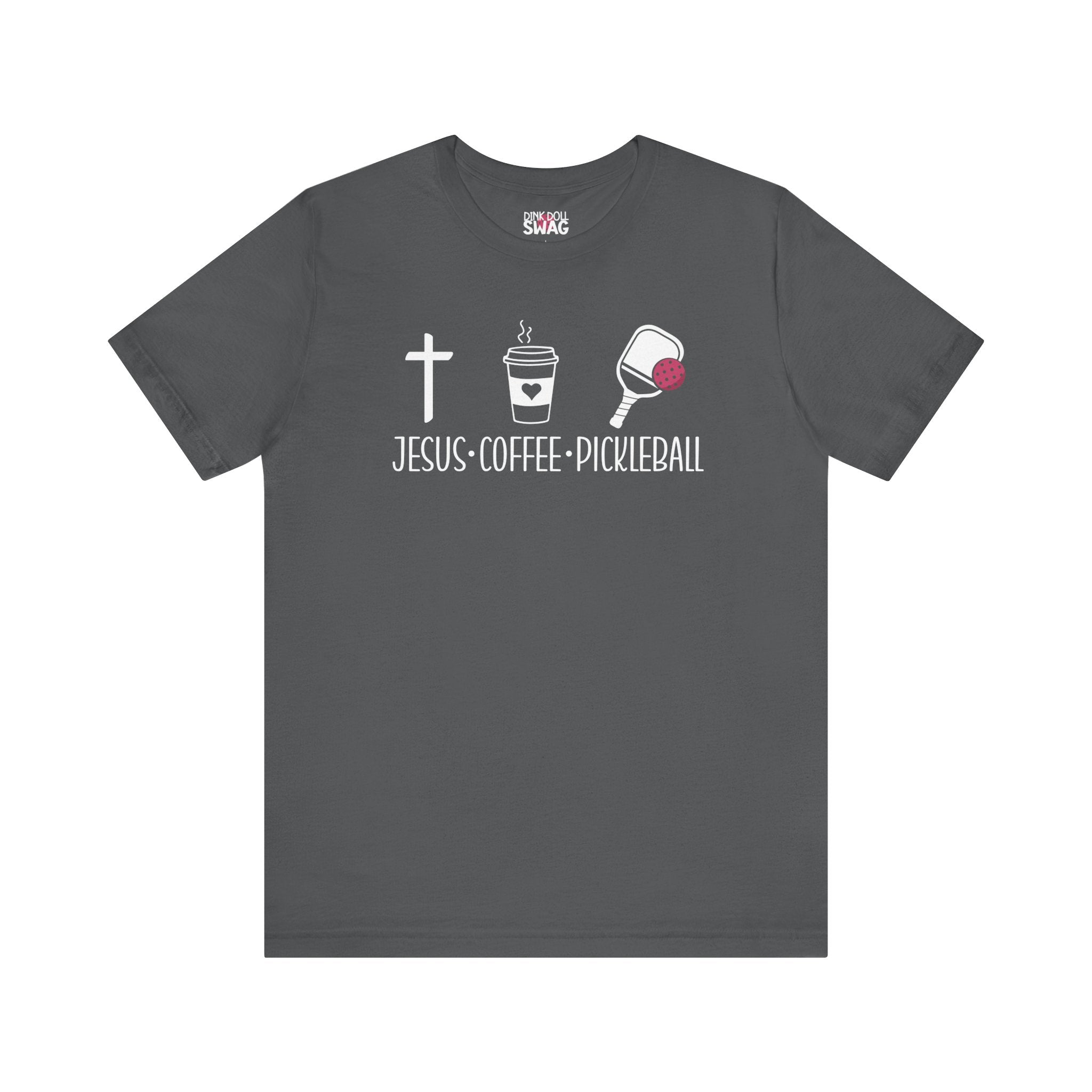 Jesus, Coffee, Pickleball Tee