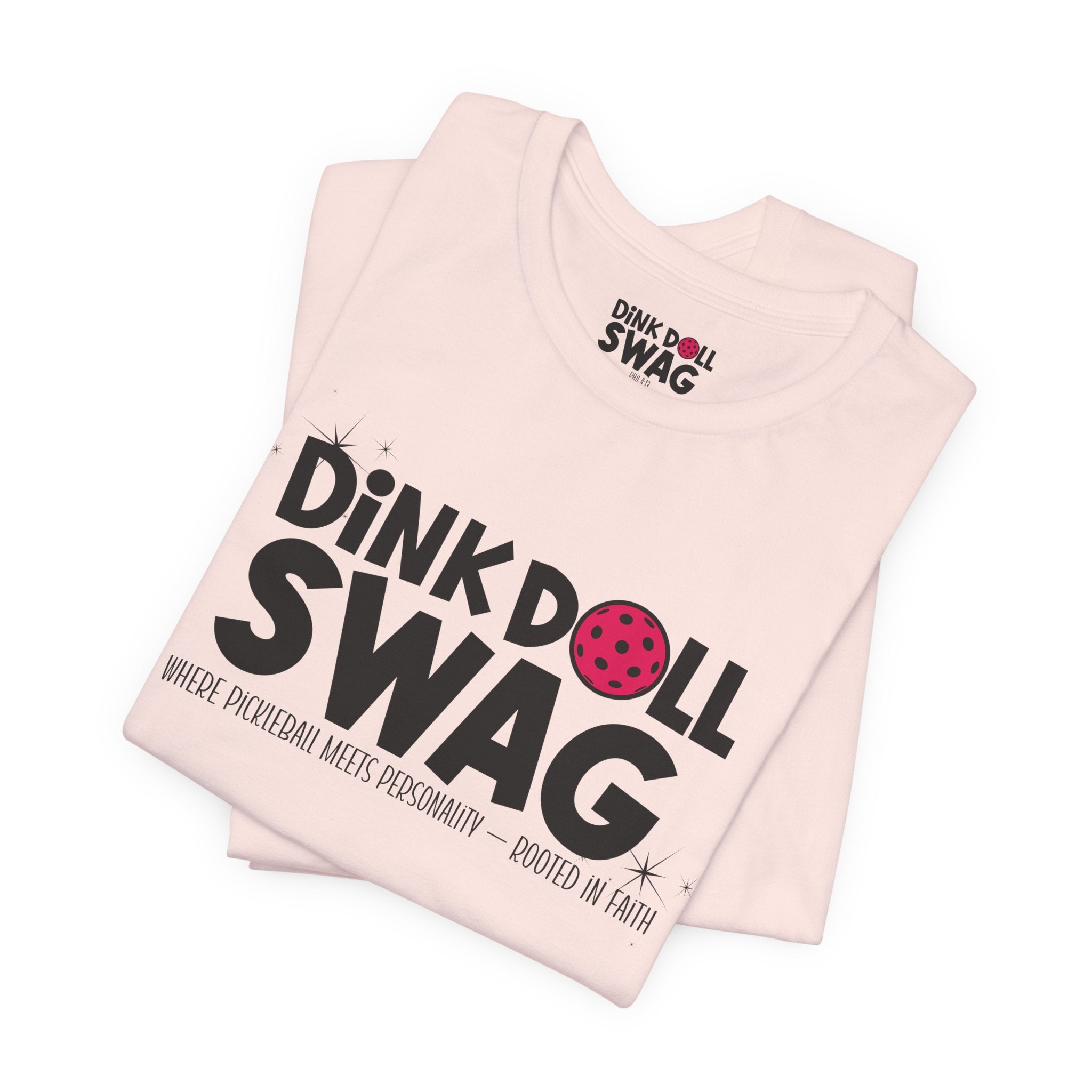 Dink Doll Swag™ Logo Tee (Phil 4:13)