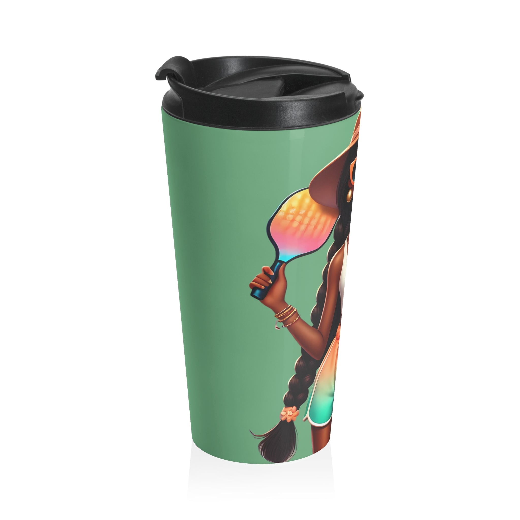 Dink Doll Swag™ Courtside Glam Tumbler - Indigenous Diva