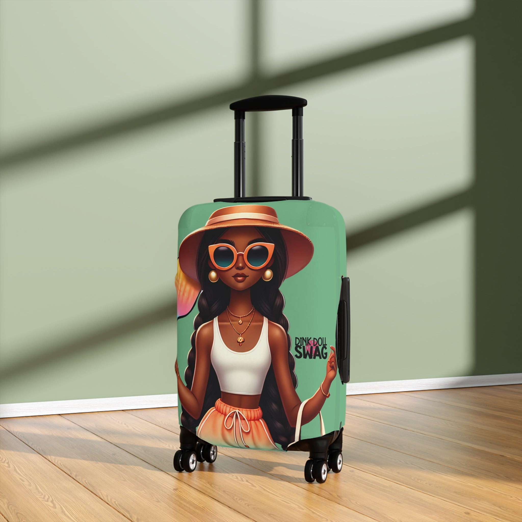 Dink Doll Swag™ Indigenous Diva Luggage Cover