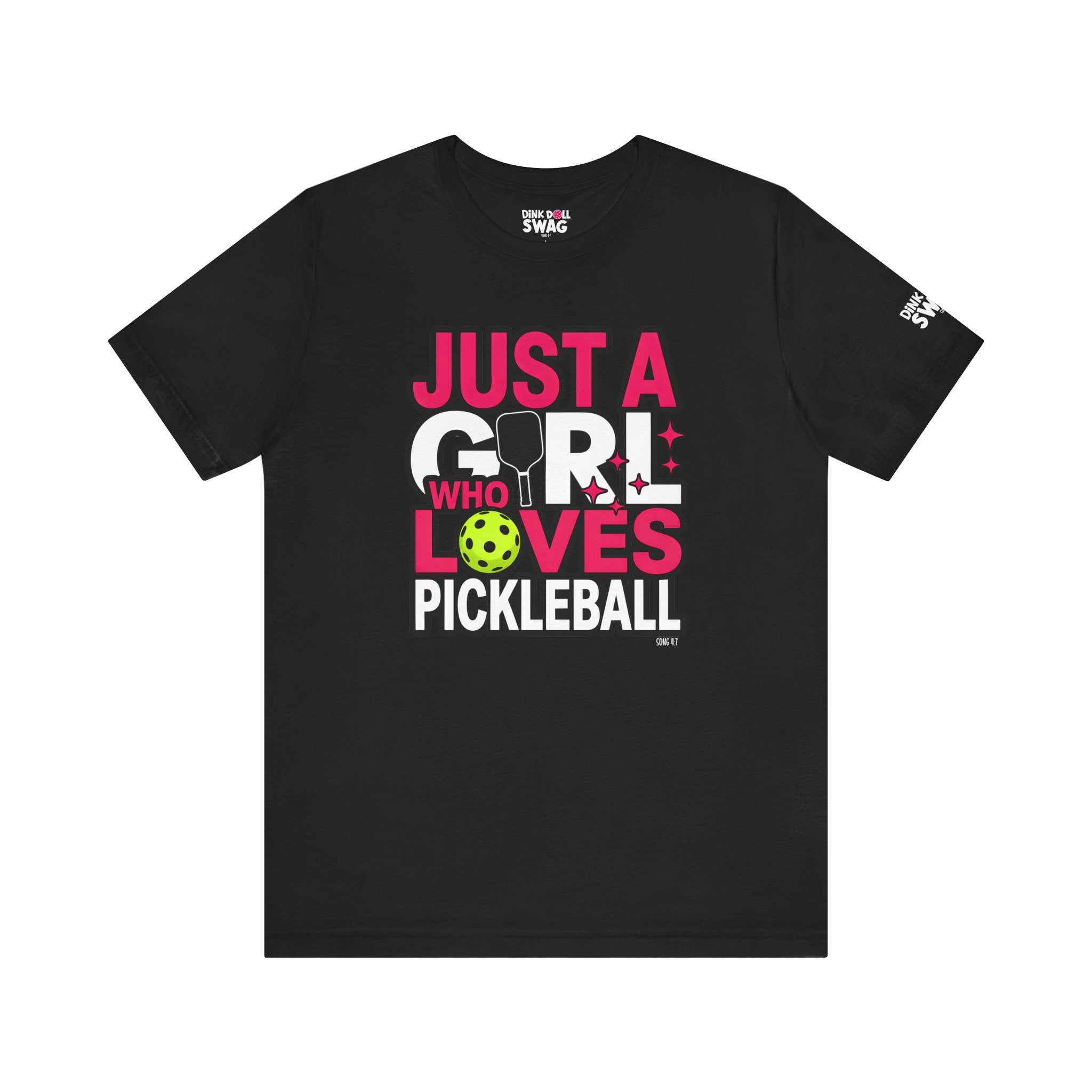 Just a Girl Who Loves Pickleball T-Shirt for Women | Faith-Inspired