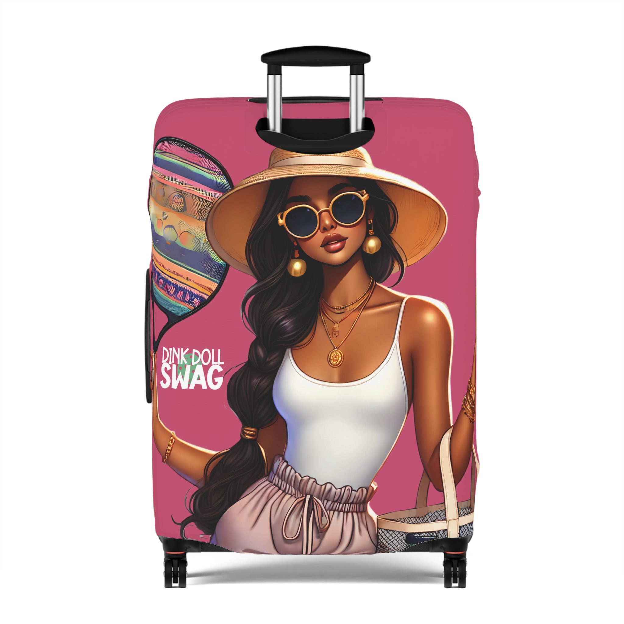 Dink Doll Swag™ South Asian Diva Luggage Cover