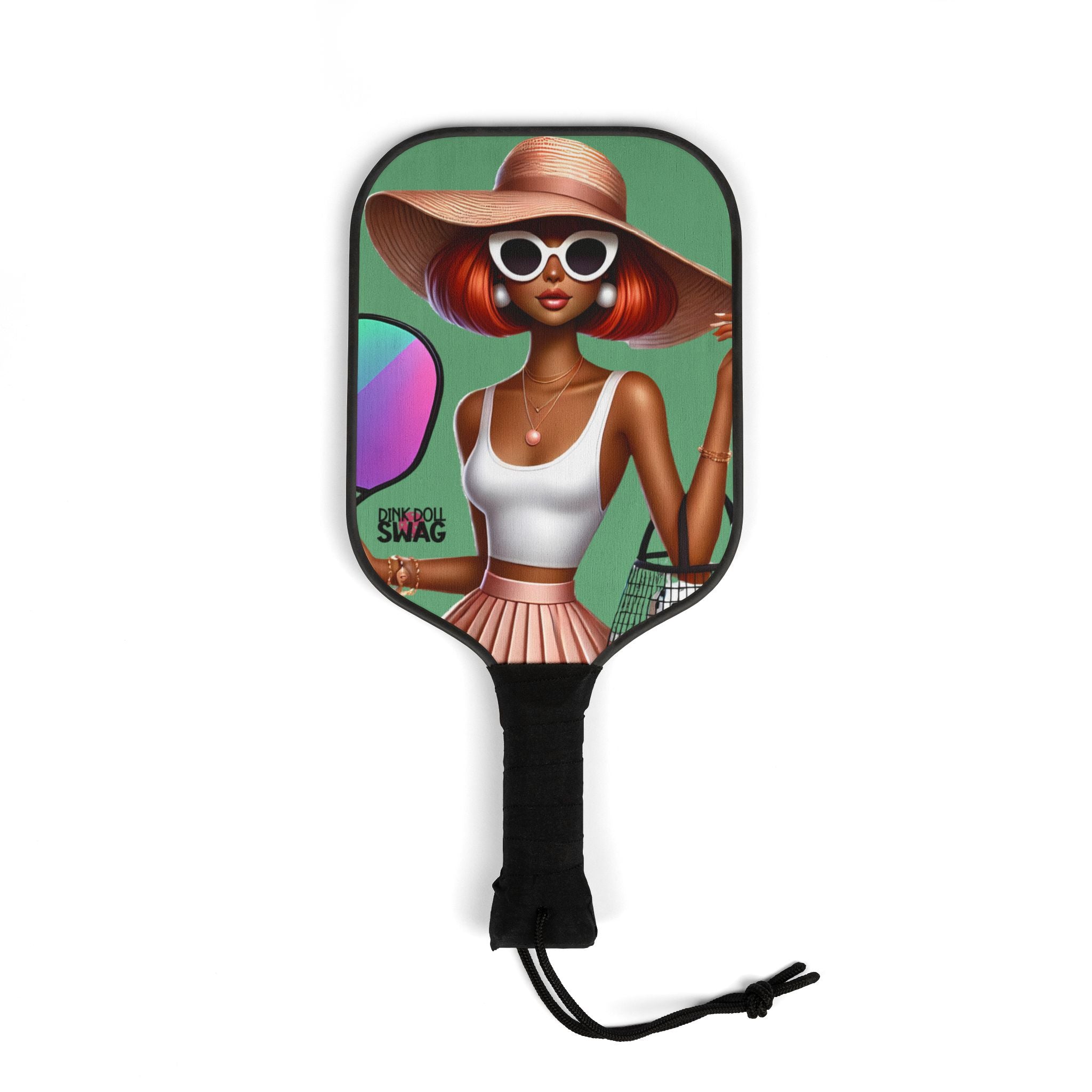 Red Head Diva Pickleball Paddle Kit – Bold, Beautiful, and Ready to Play