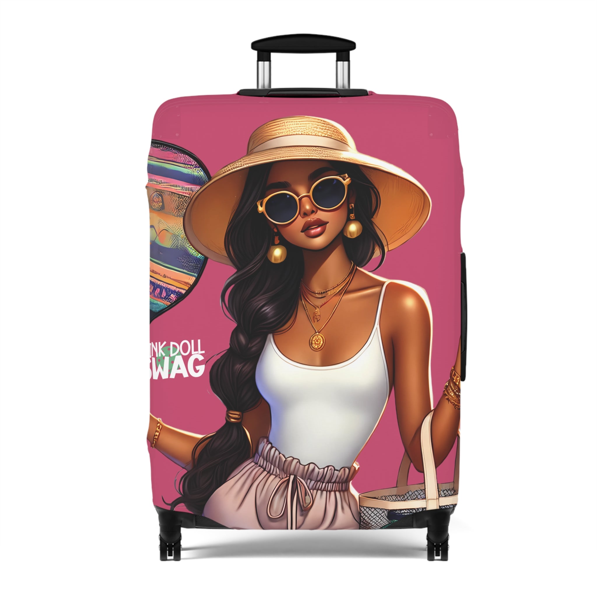 Dink Doll Swag™ South Asian Diva Luggage Cover