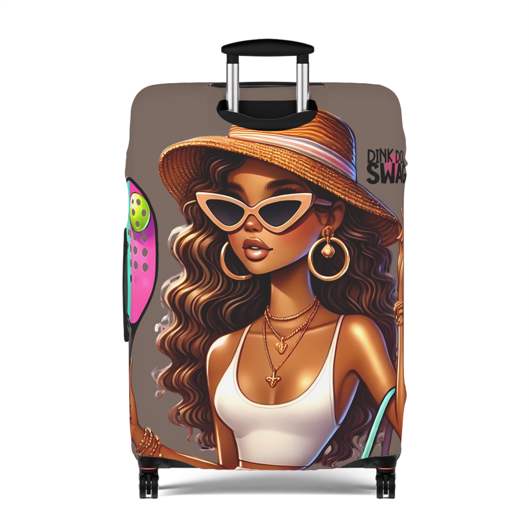 Dink Doll Swag™ Latin Diva Luggage Cover