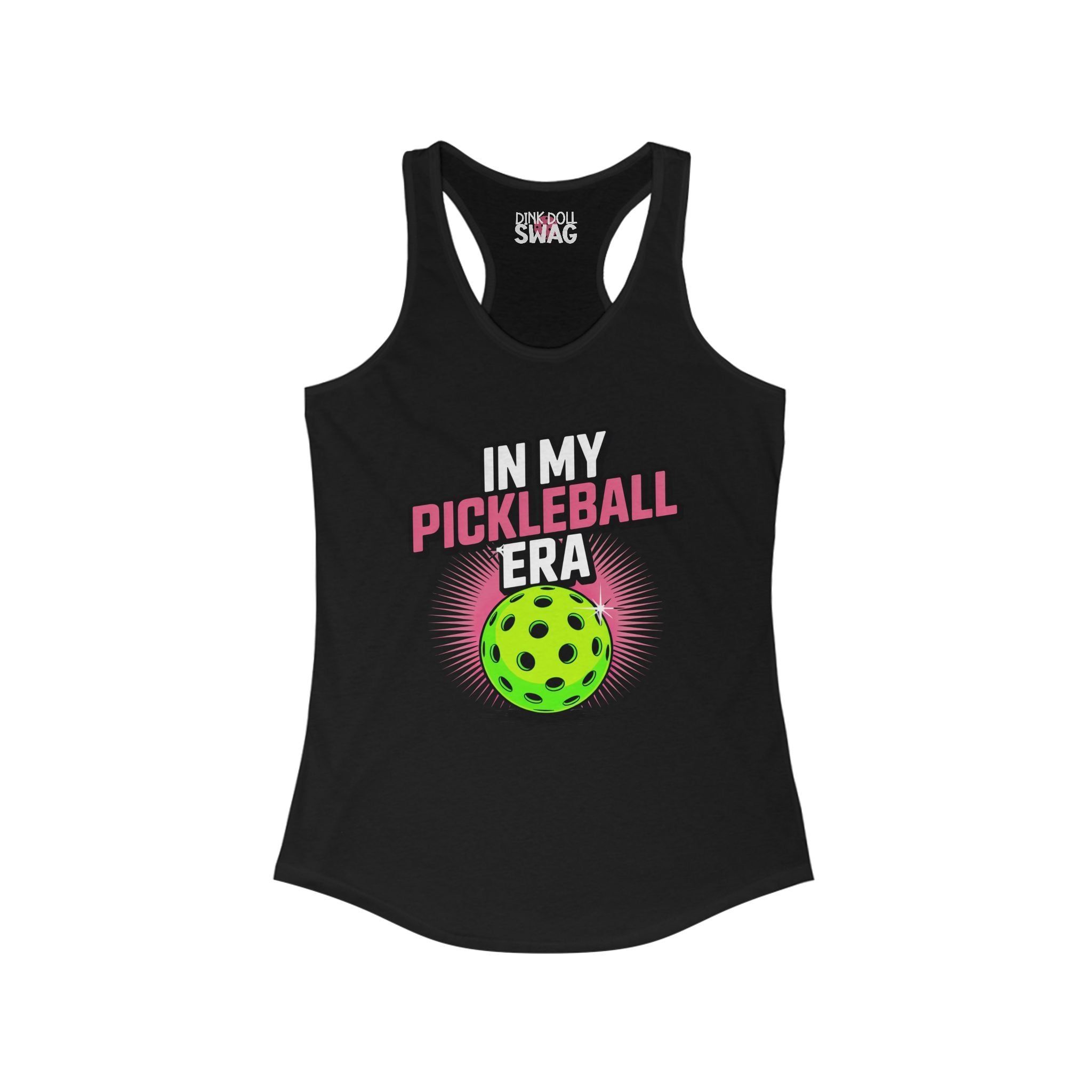 Pickleball Racerback Women's Tank - 'In My Pickleball Era' Design