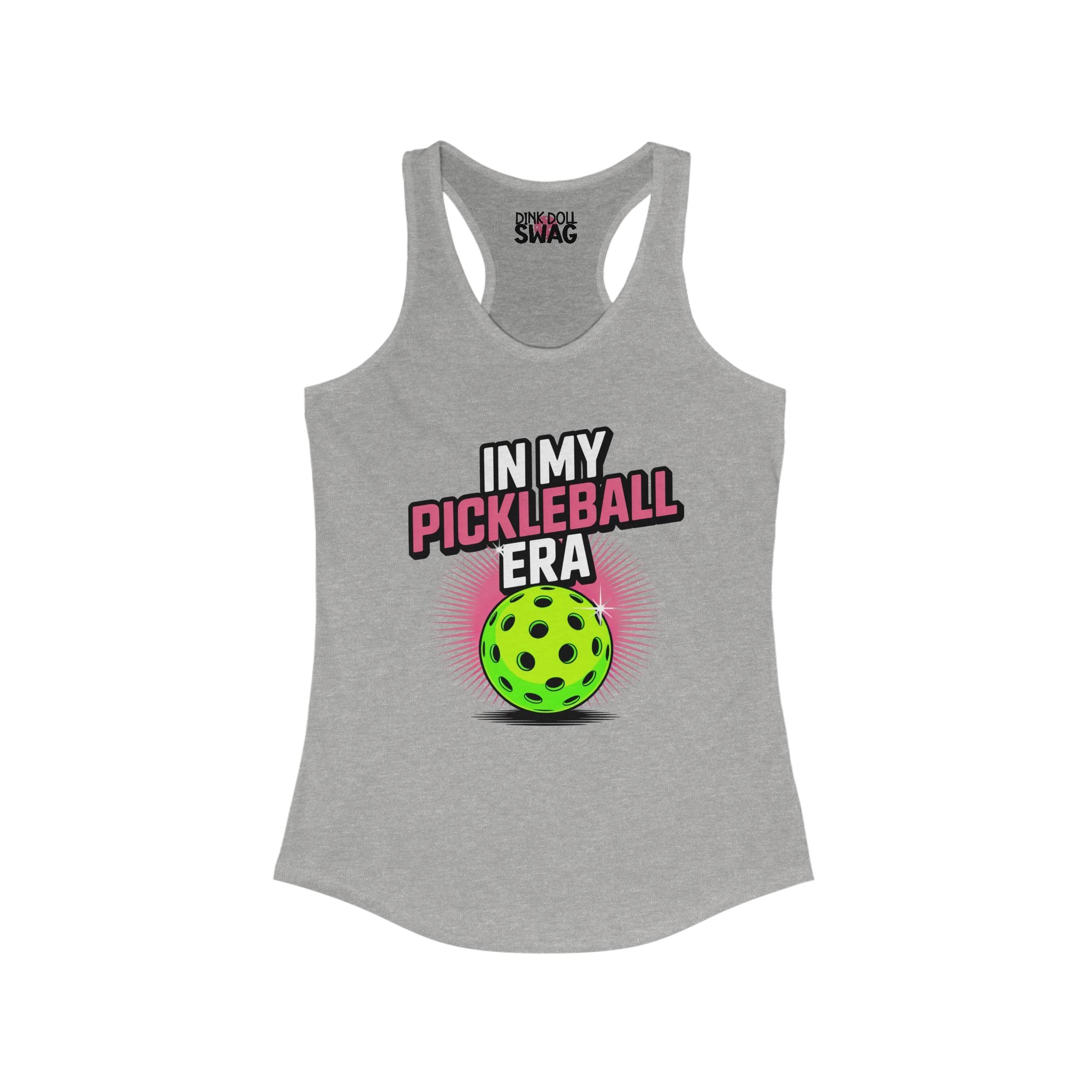 Pickleball Racerback Women's Tank - 'In My Pickleball Era' Design