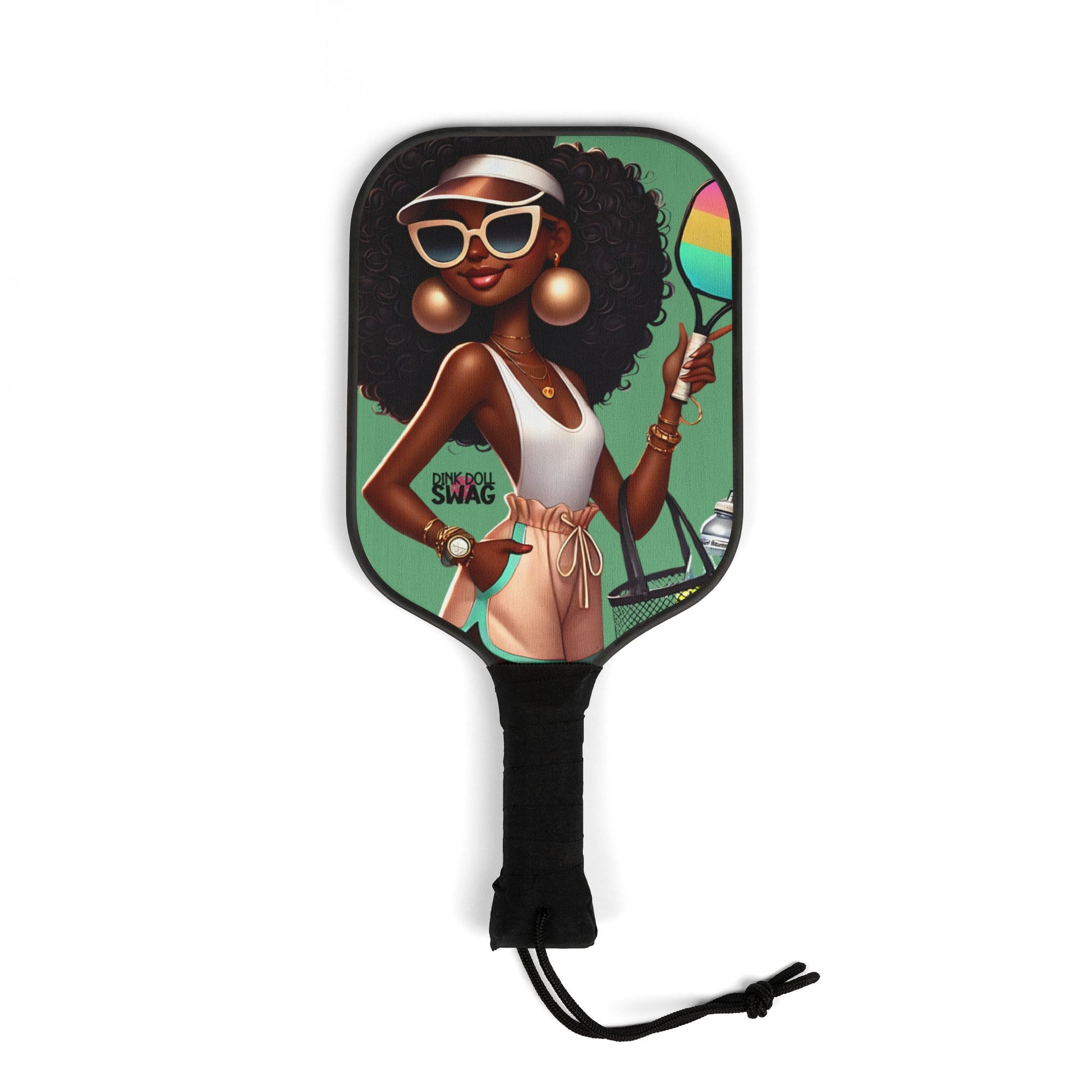 Bold pickleball paddle kit gift for women players by Dink Doll Swag