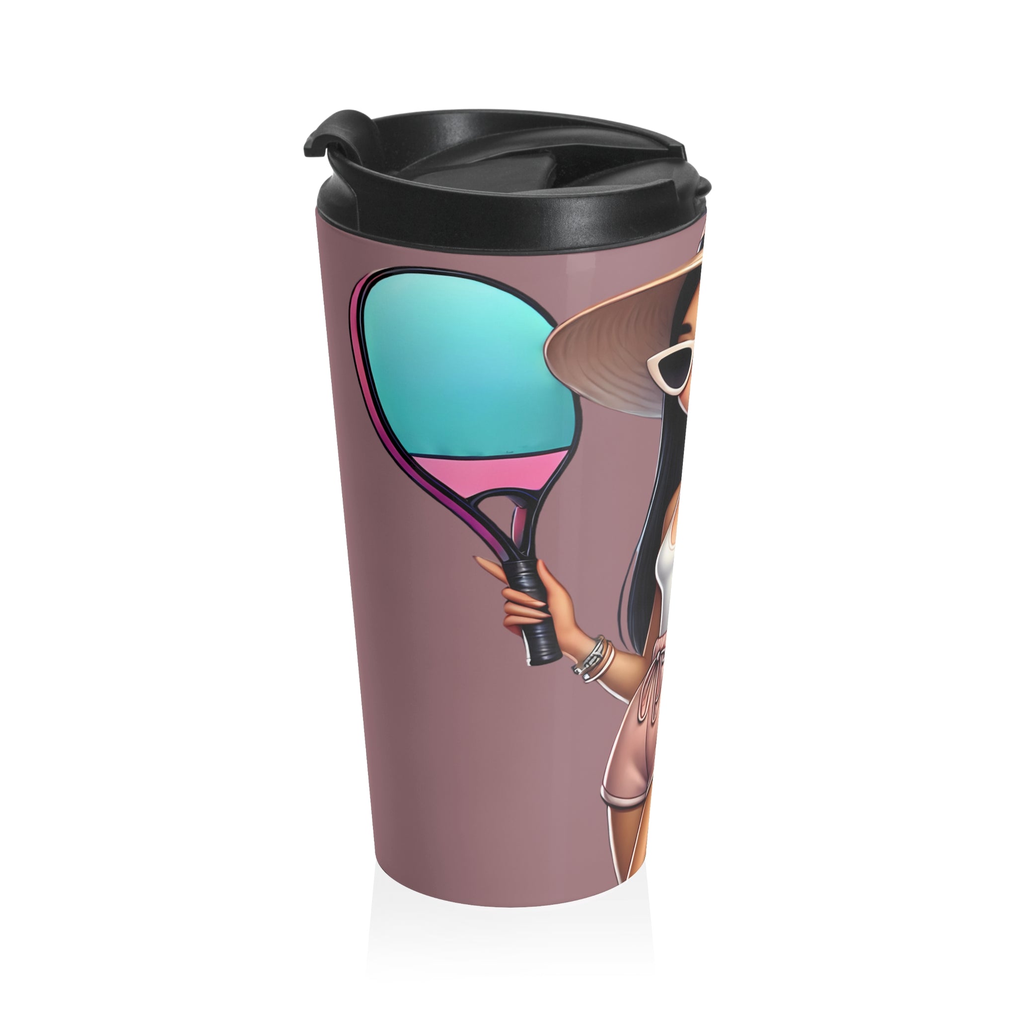Dink Doll Swag™ Courtside Glam Tumbler - East Asian Diva
