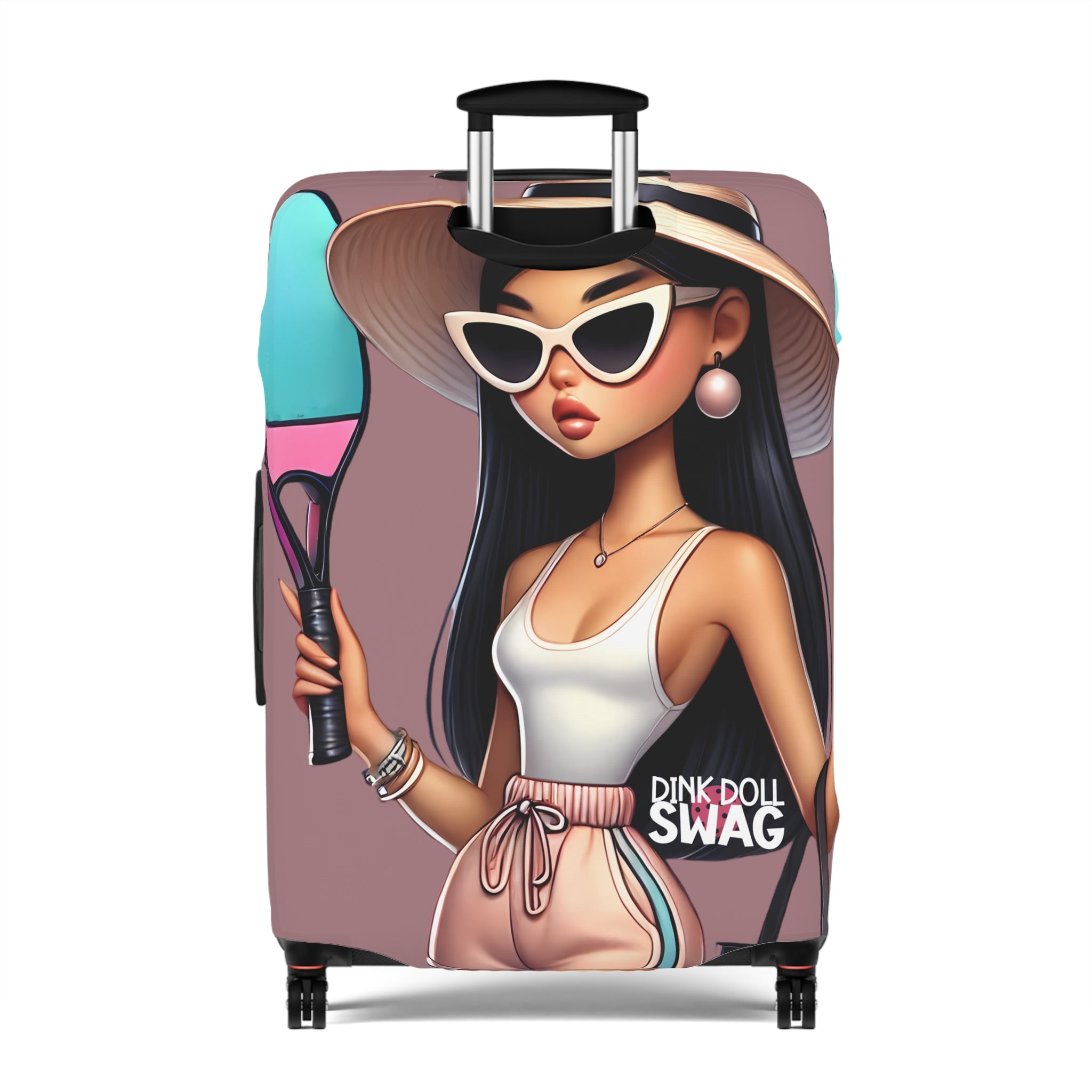 Dink Doll Swag™ East Asian Diva Luggage Cover