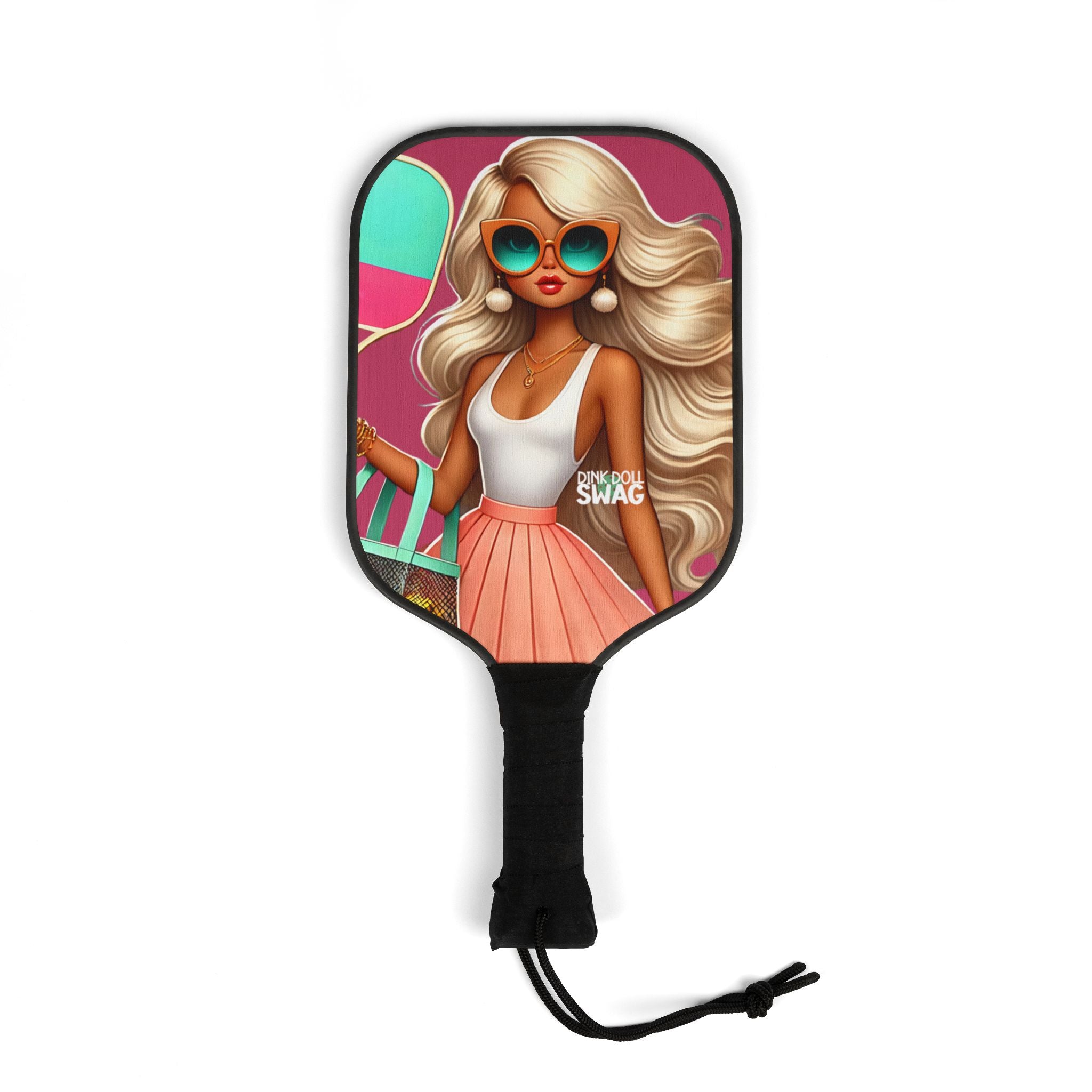 Blonde Diva Pickleball Paddle Kit – Bold, Beautiful, and Ready to Play