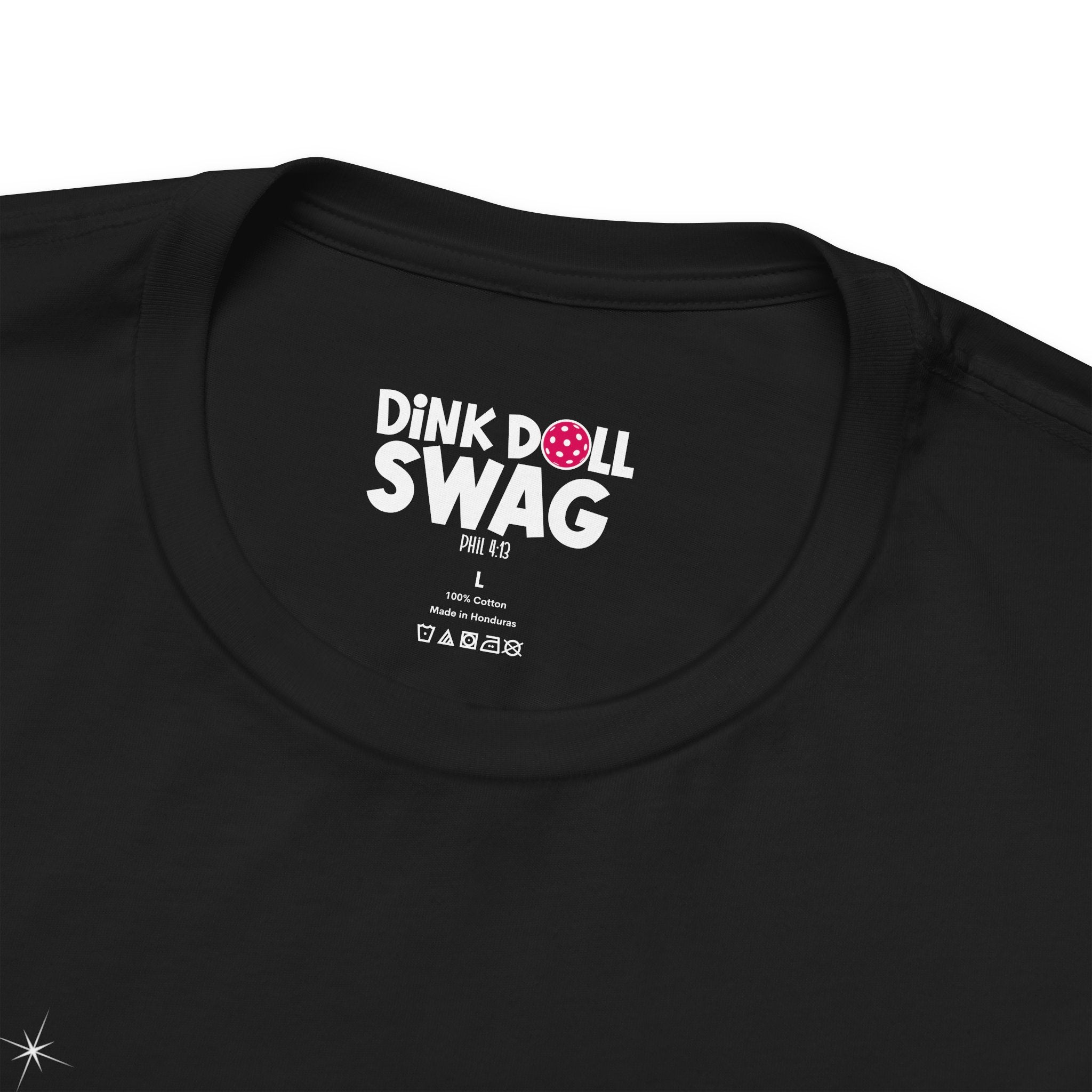 Dink Doll Swag™ Logo PROMO Tee (Phil 4:13)