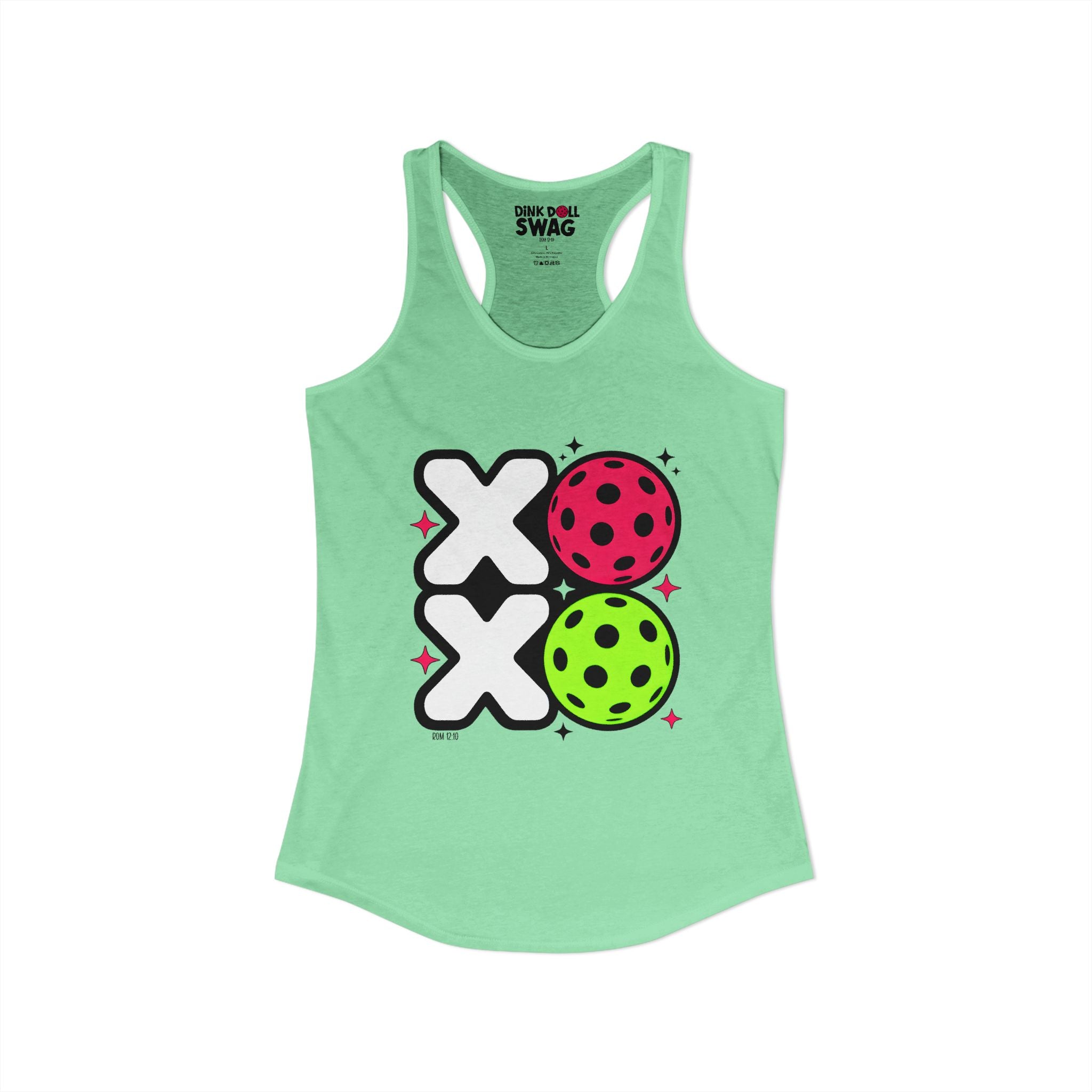 XOXO Racerback Tank (Rom 12:10)