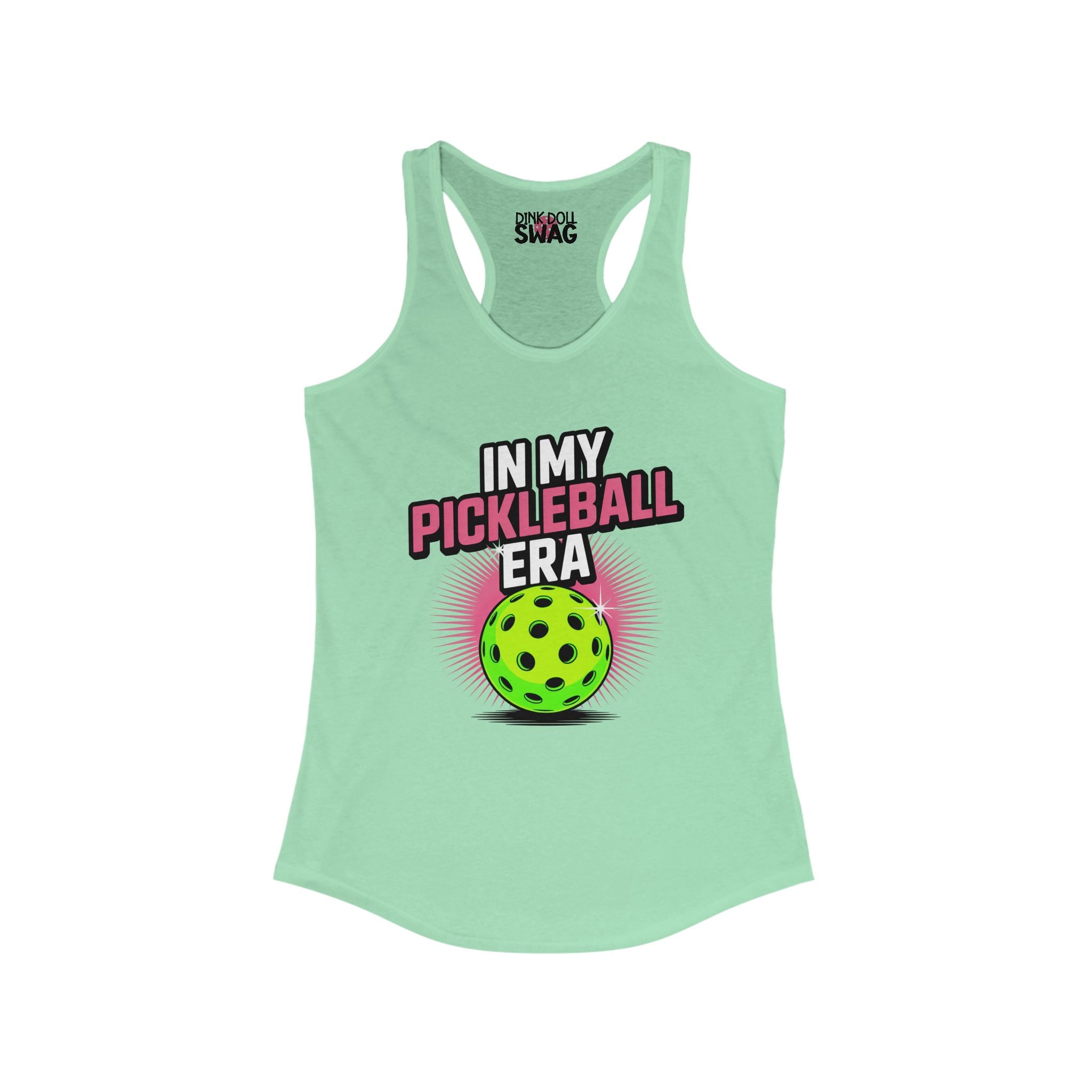 Pickleball Racerback Women's Tank - 'In My Pickleball Era' Design