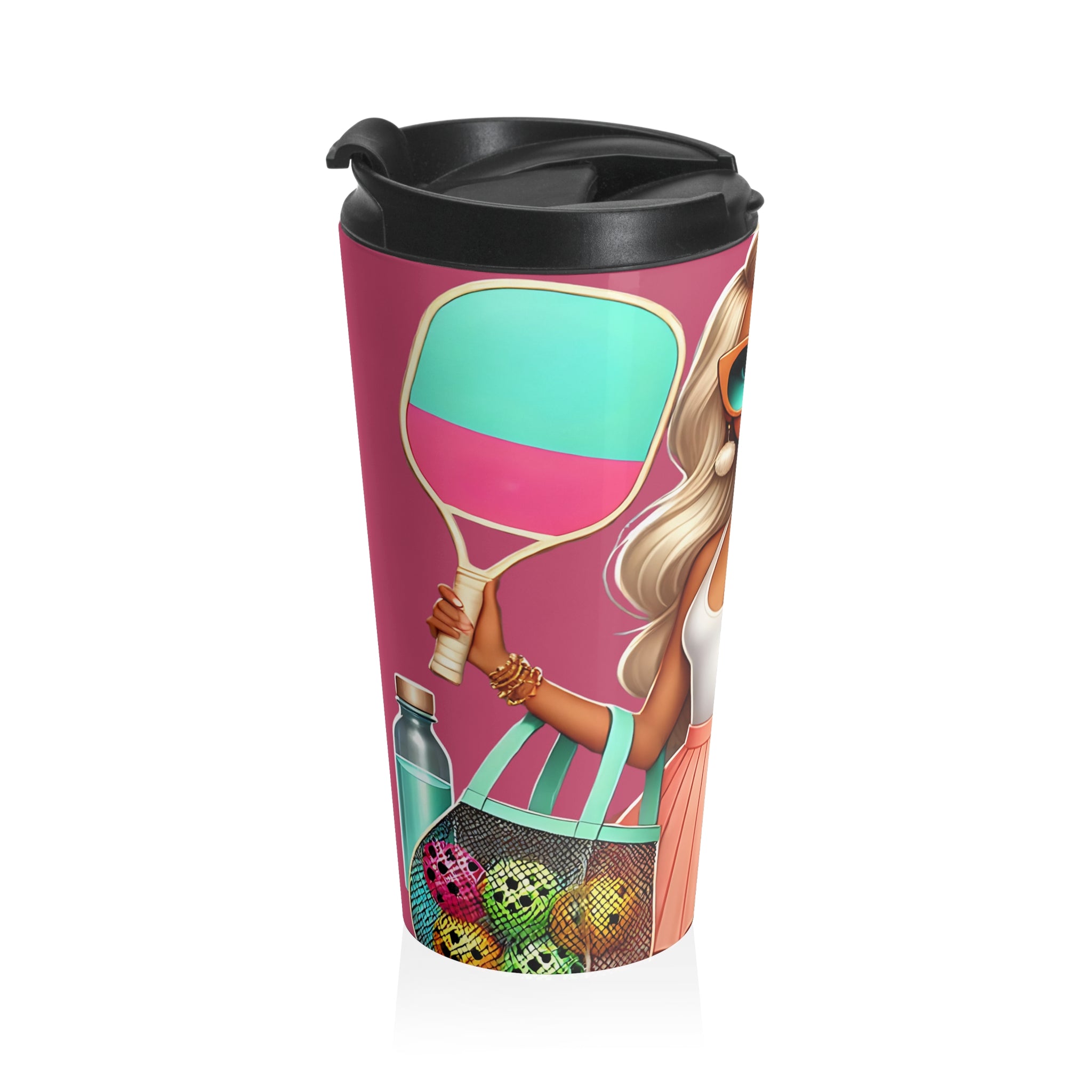 Dink Doll Swag™ Courtside Glam Tumbler - Blonde Diva