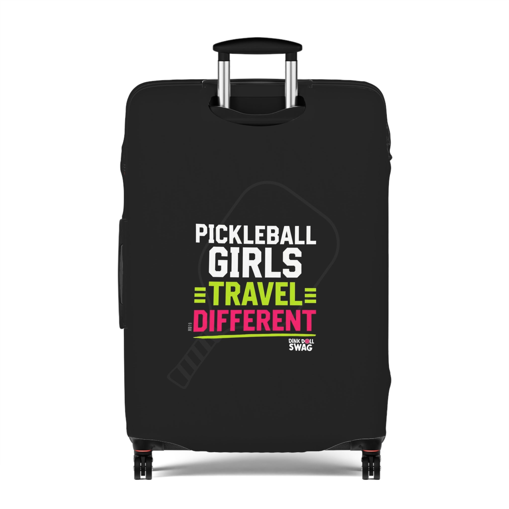 Girls Travel Different Pickleball Luggage Cover for Women | Faith-Inspired