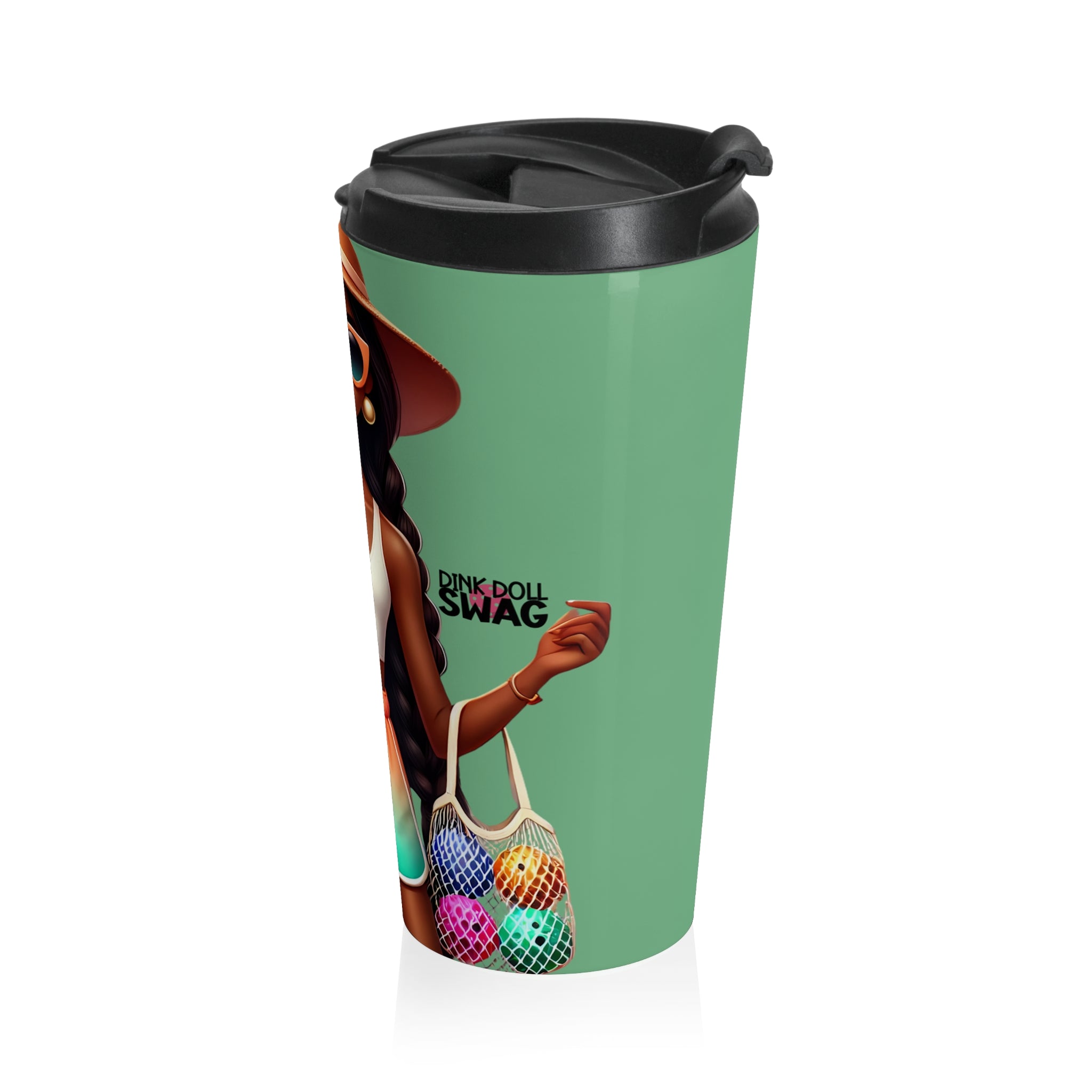 Dink Doll Swag™ Courtside Glam Tumbler - Indigenous Diva