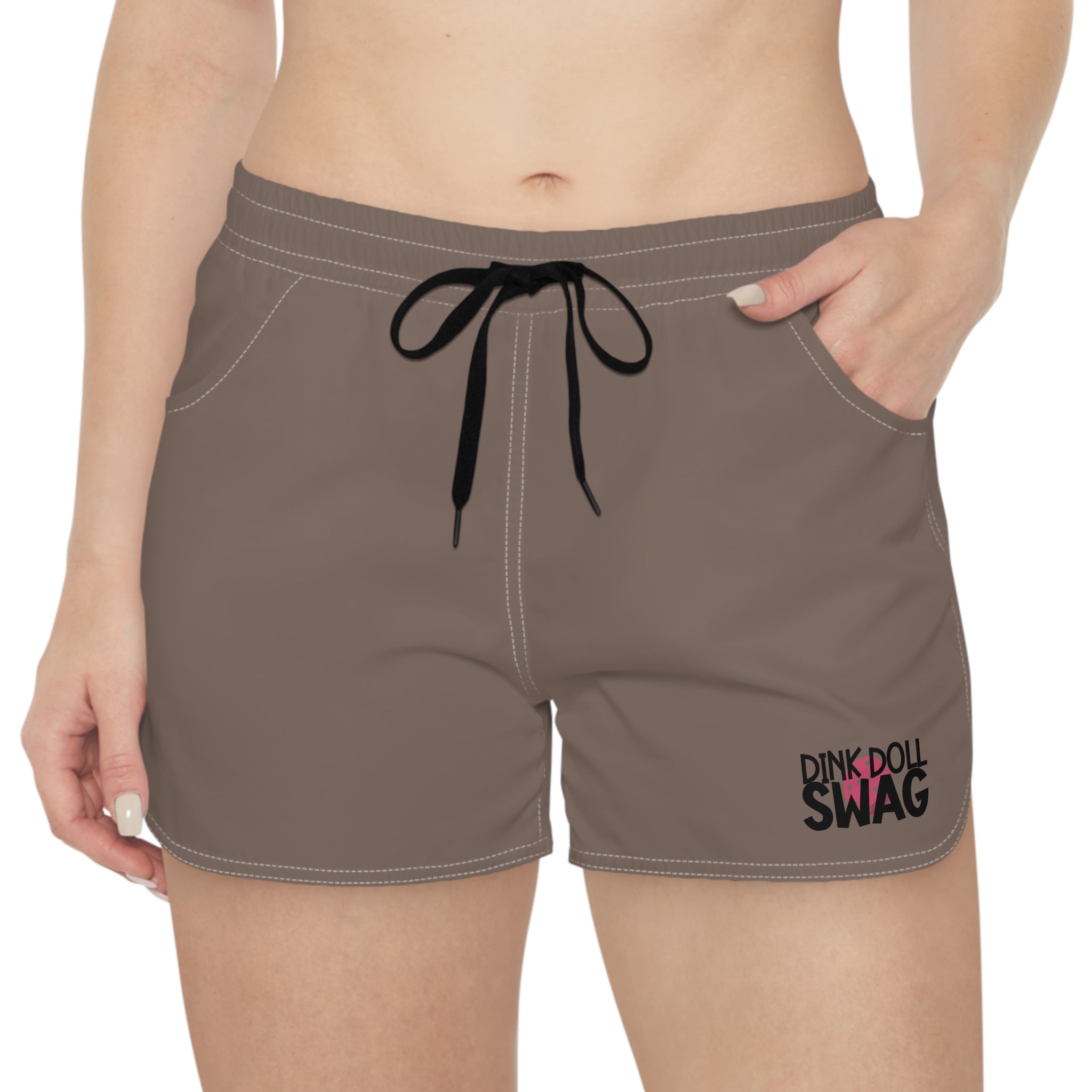 Dink Doll Swag Logo Shorts – Brown