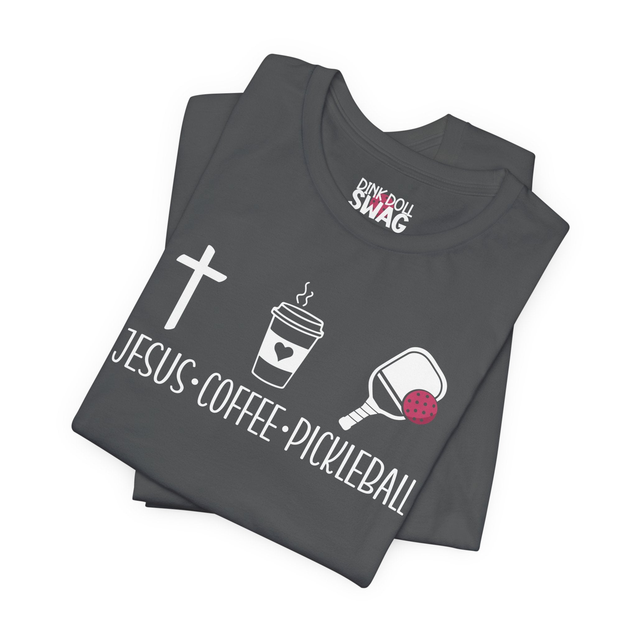 Jesus, Coffee, Pickleball Tee