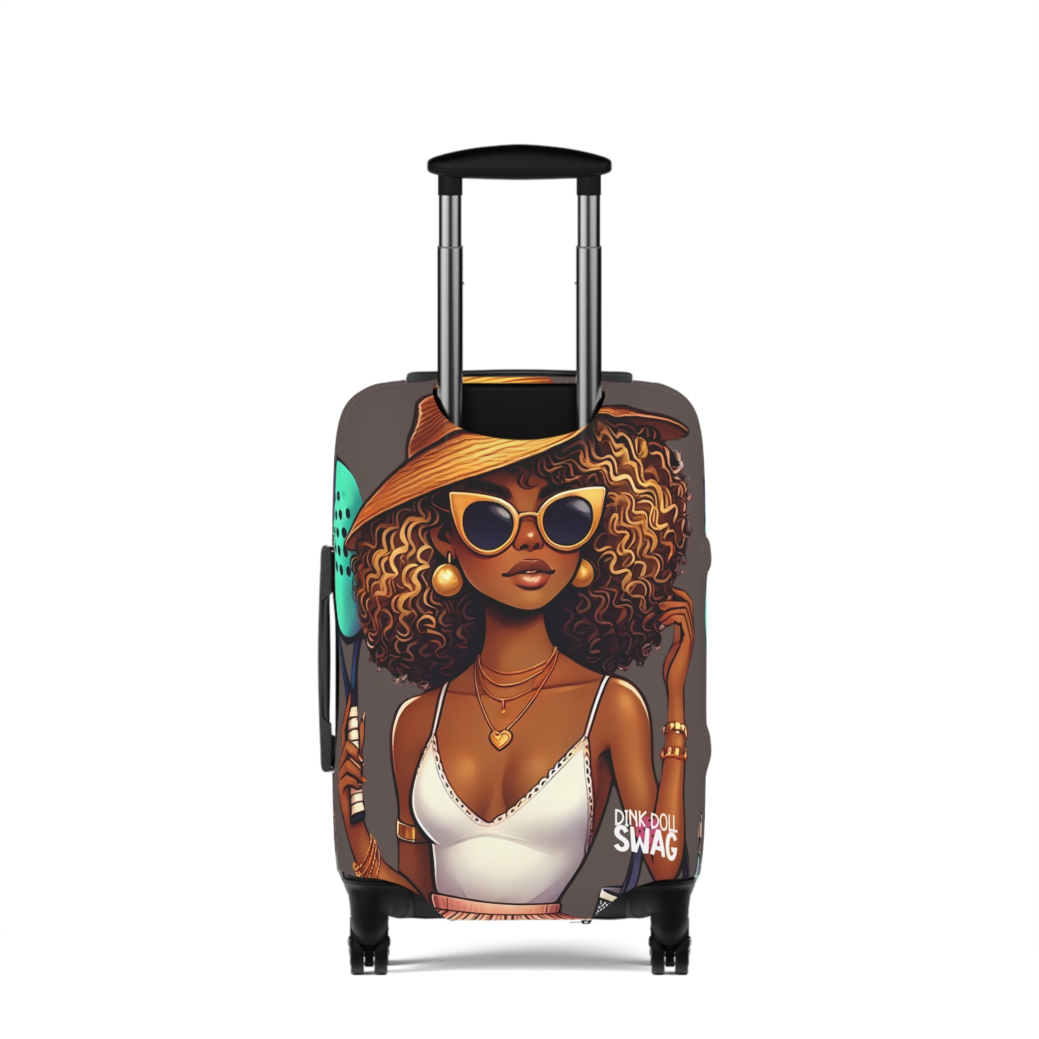 Dink Doll Swag™ Mixed Race Diva Luggage Cover