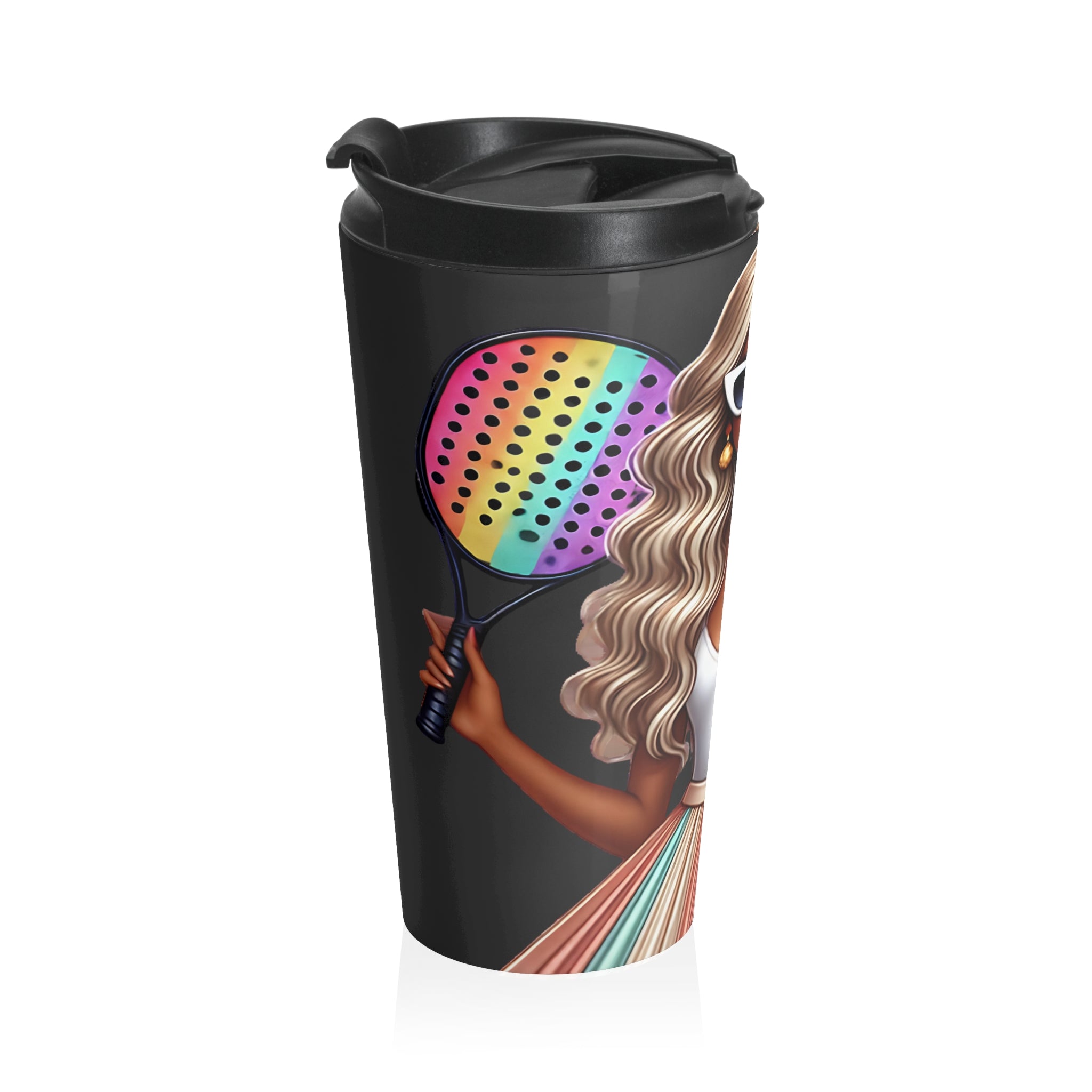 Dink Doll Swag™ Courtside Glam Tumbler - Platinum Blonde Diva