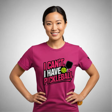 I Can't, I Have Pickleball T-Shirt for Women | Faith-Inspired