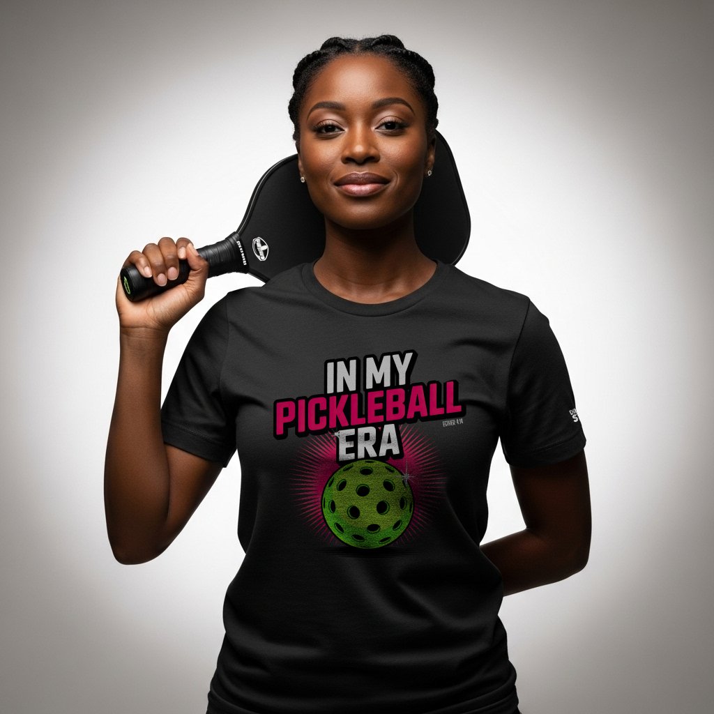 In My  Era Pickleball T-Shirt for Women | Faith-Inspired