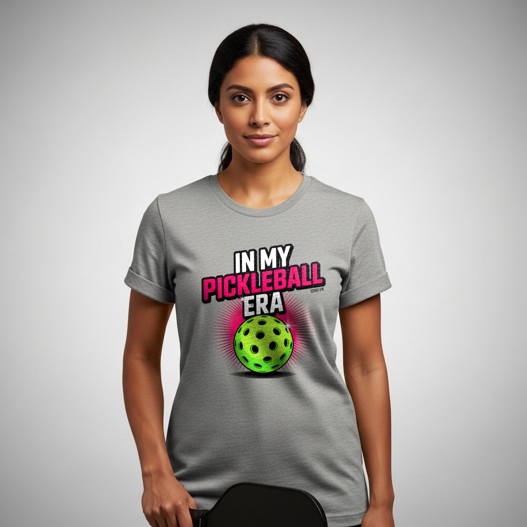 In My  Era Pickleball T-Shirt for Women | Faith-Inspired