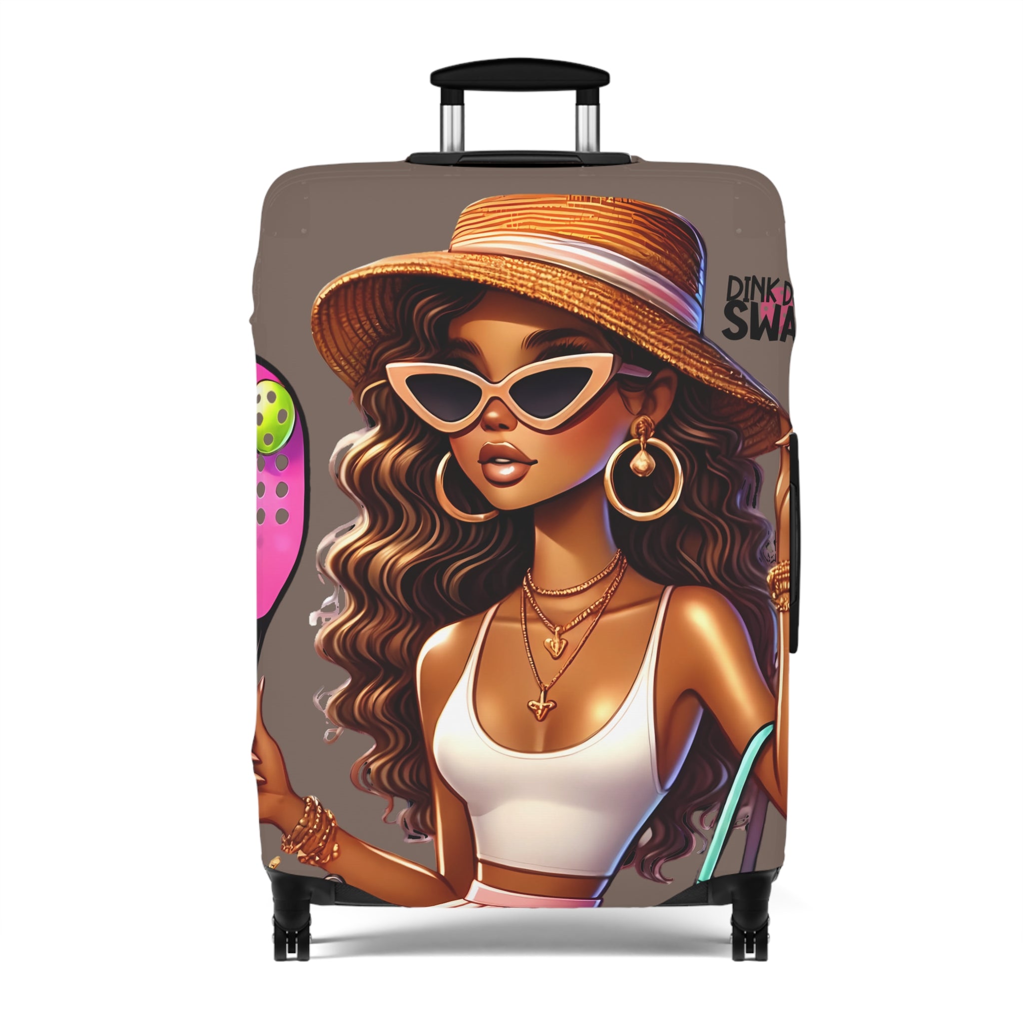 Dink Doll Swag™ Latin Diva Luggage Cover