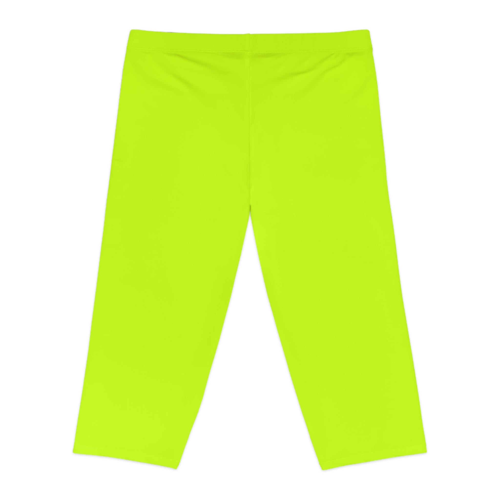 Dink Doll Swag Logo Capri Leggings – Green Pickleball Bottoms for Women | Faith-Inspired