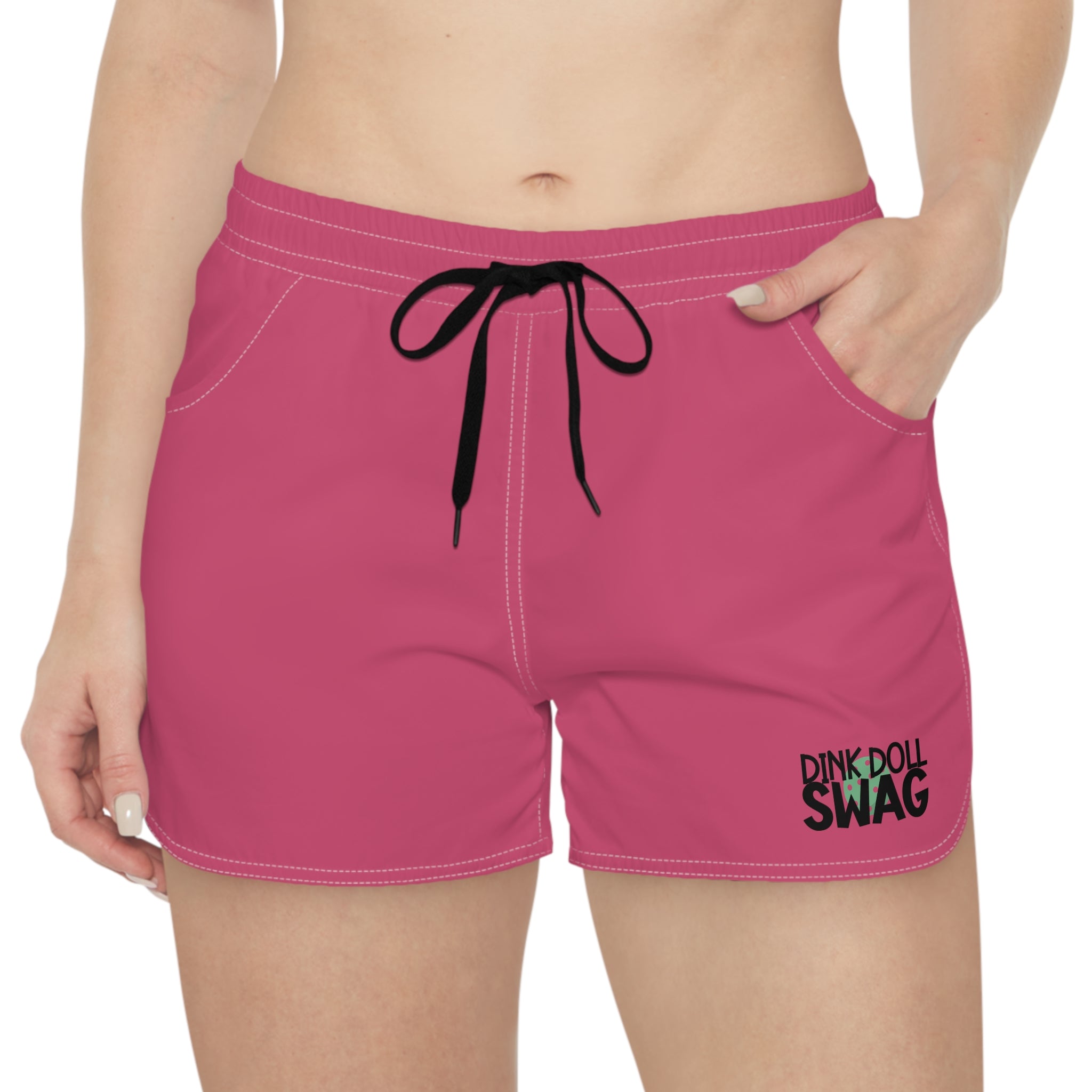 Dink Doll Swag Logo Shorts – Pink