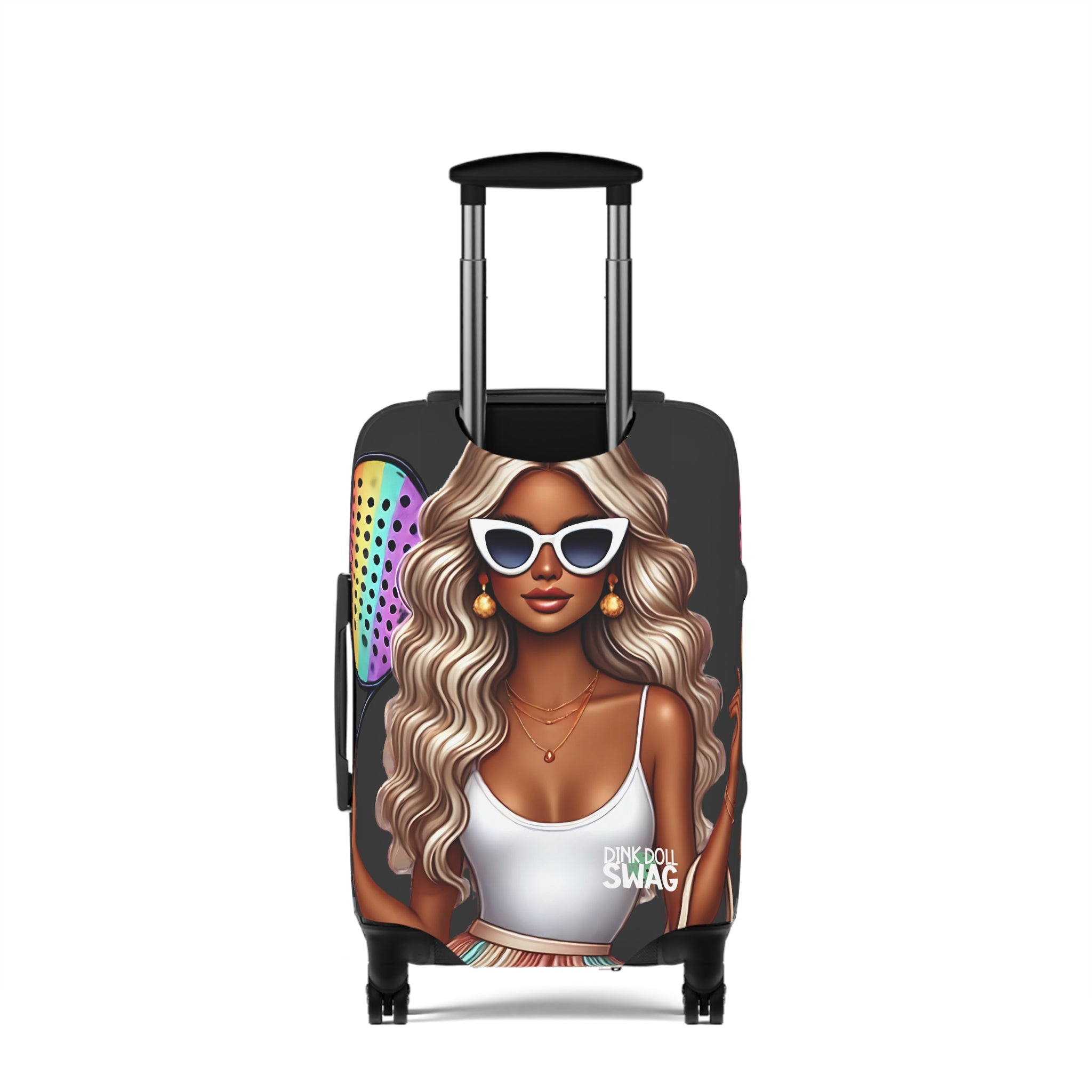 Dink Doll Swag™ Platinum Blonde Diva Luggage Cover