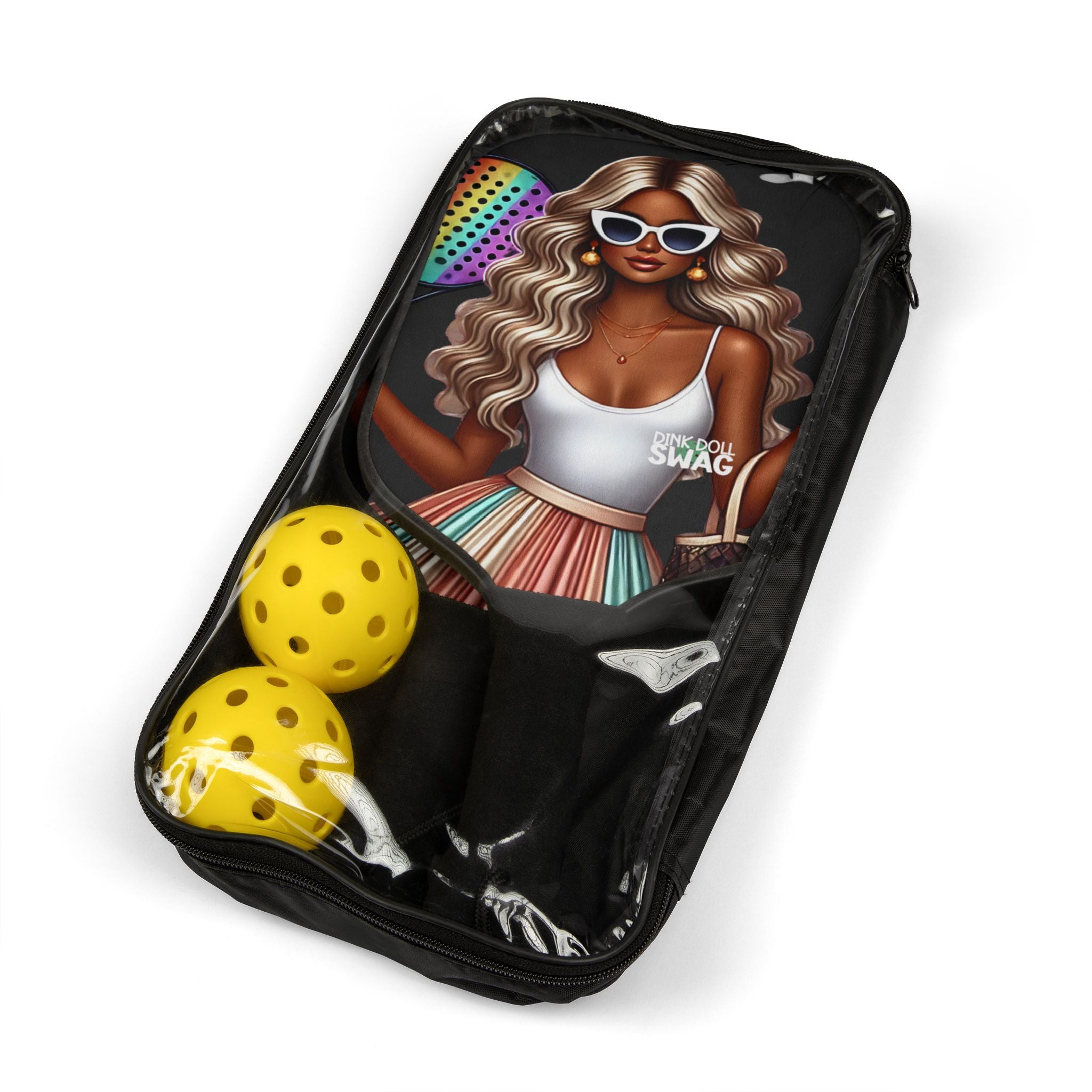 Platinum Blonde Diva Pickleball Paddle Kit – Bold, Beautiful, and Ready to Play