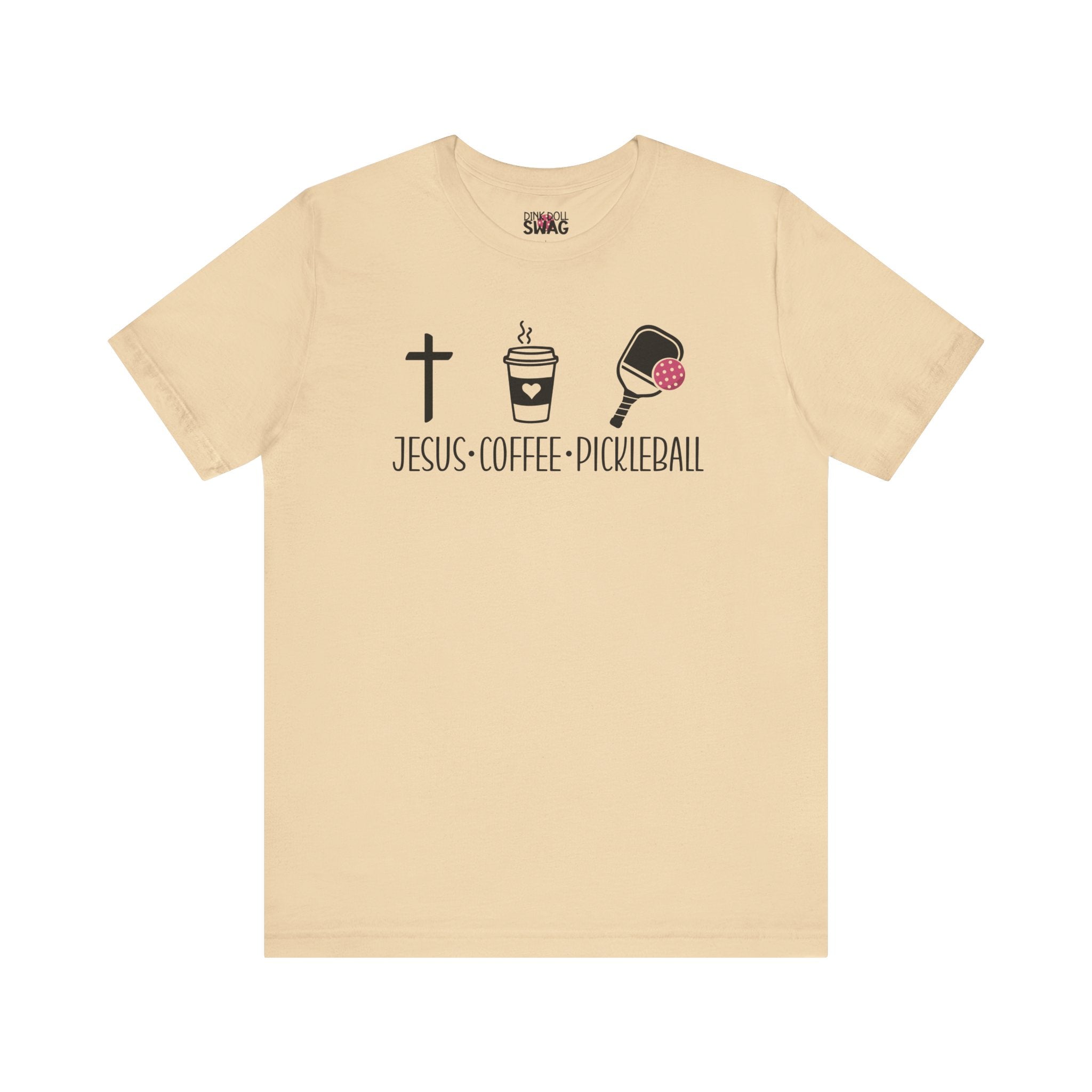 Jesus, Coffee, Pickleball Tee