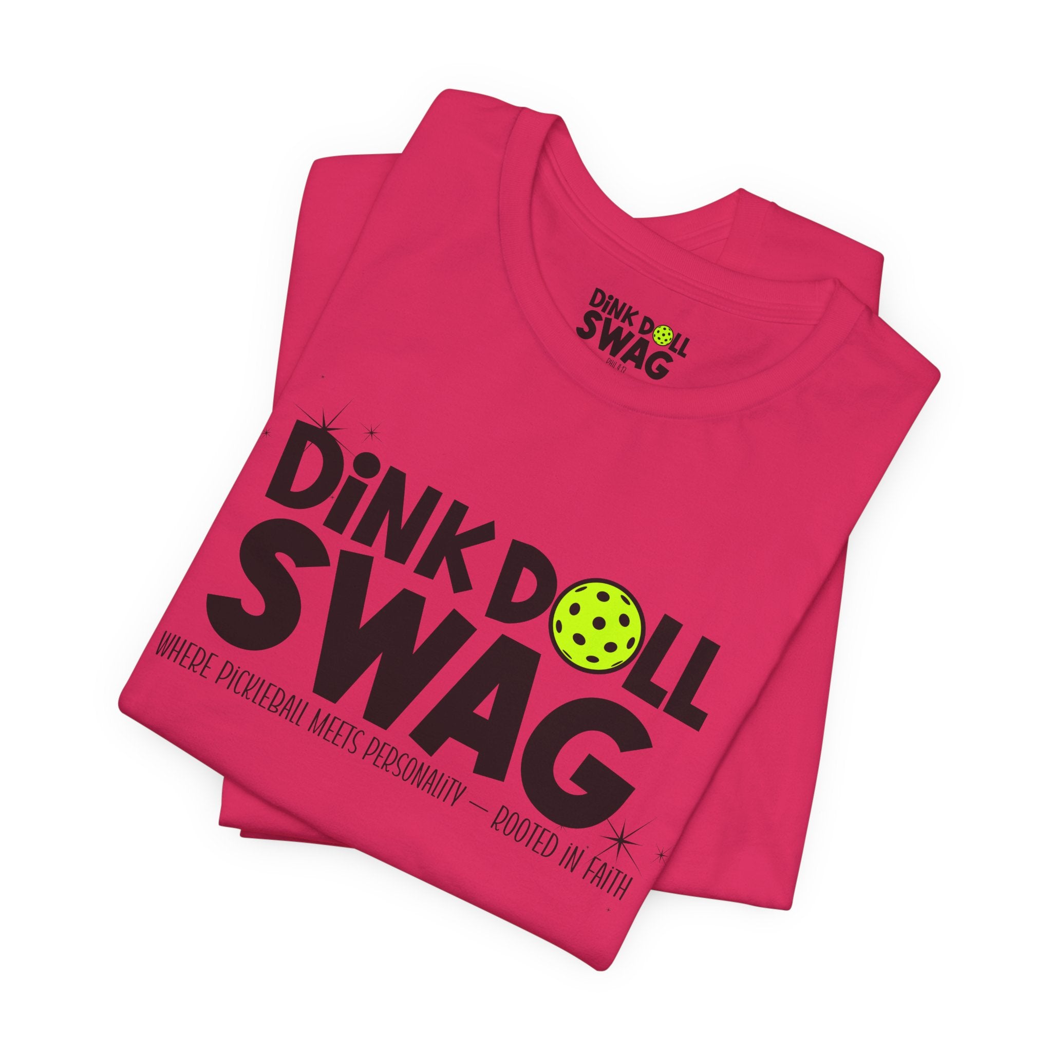 Dink Doll Swag™ Logo Tee (Phil 4:13)