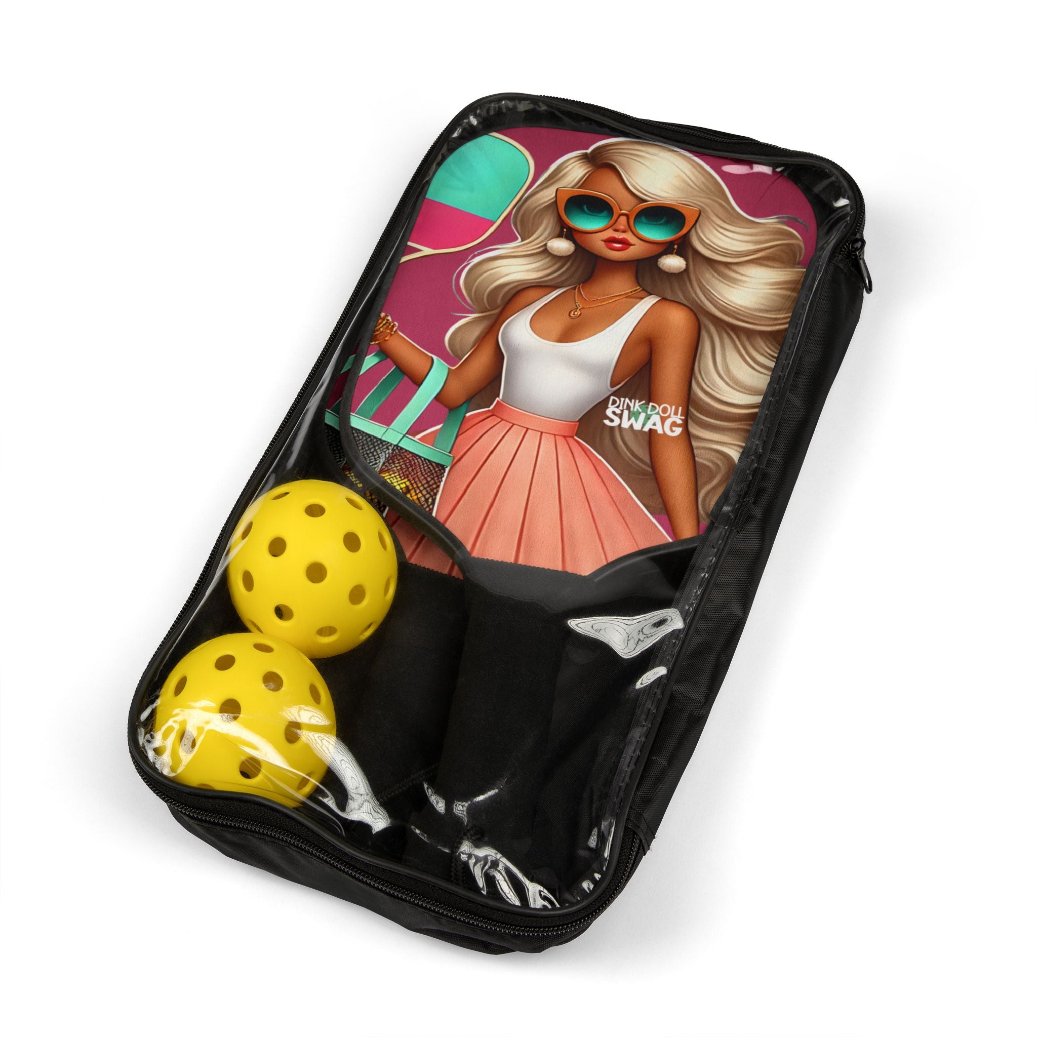 Blonde Diva Pickleball Paddle Kit – Bold, Beautiful, and Ready to Play
