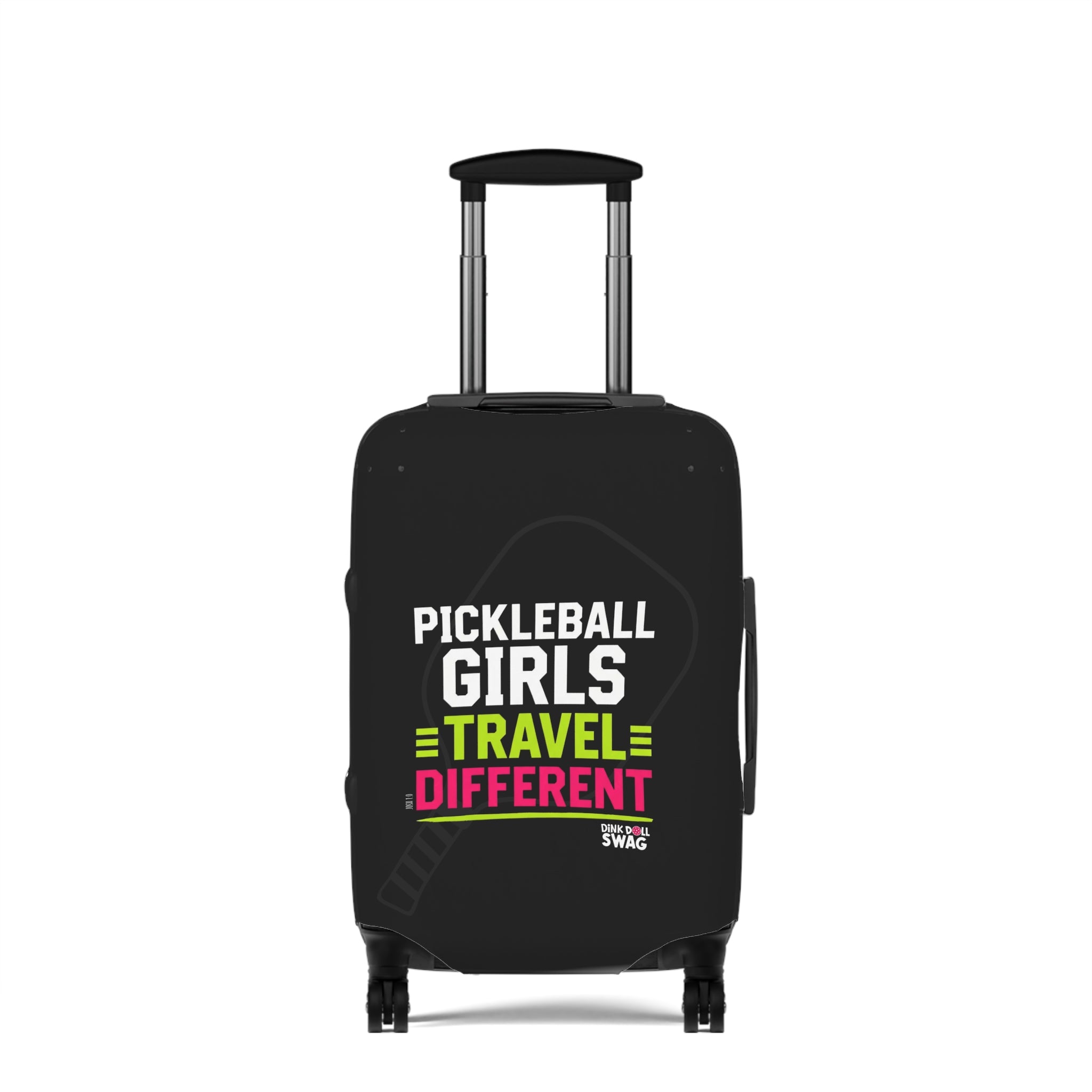 Girls Travel Different Pickleball Luggage Cover for Women | Faith-Inspired