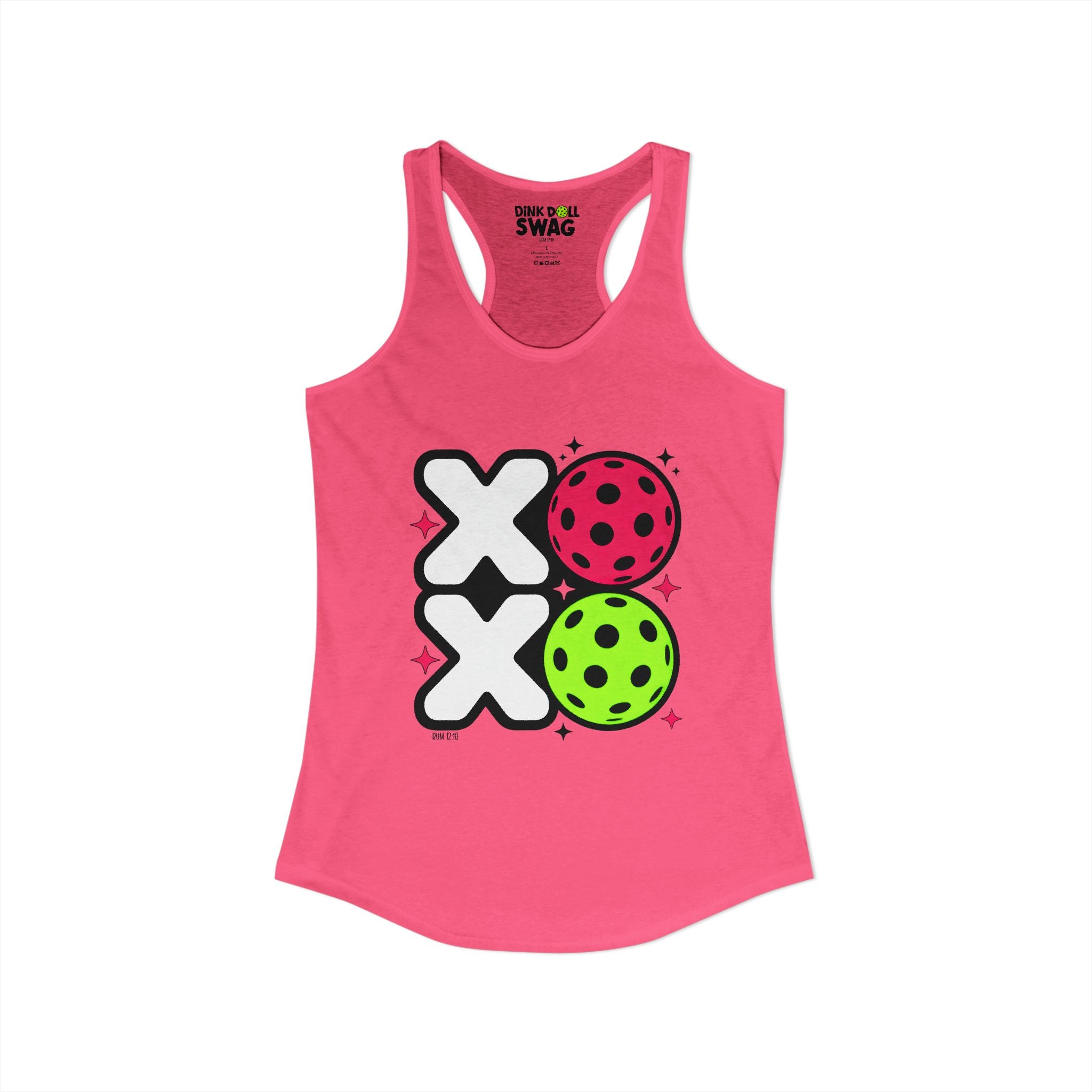 XOXO Racerback Tank (Rom 12:10)
