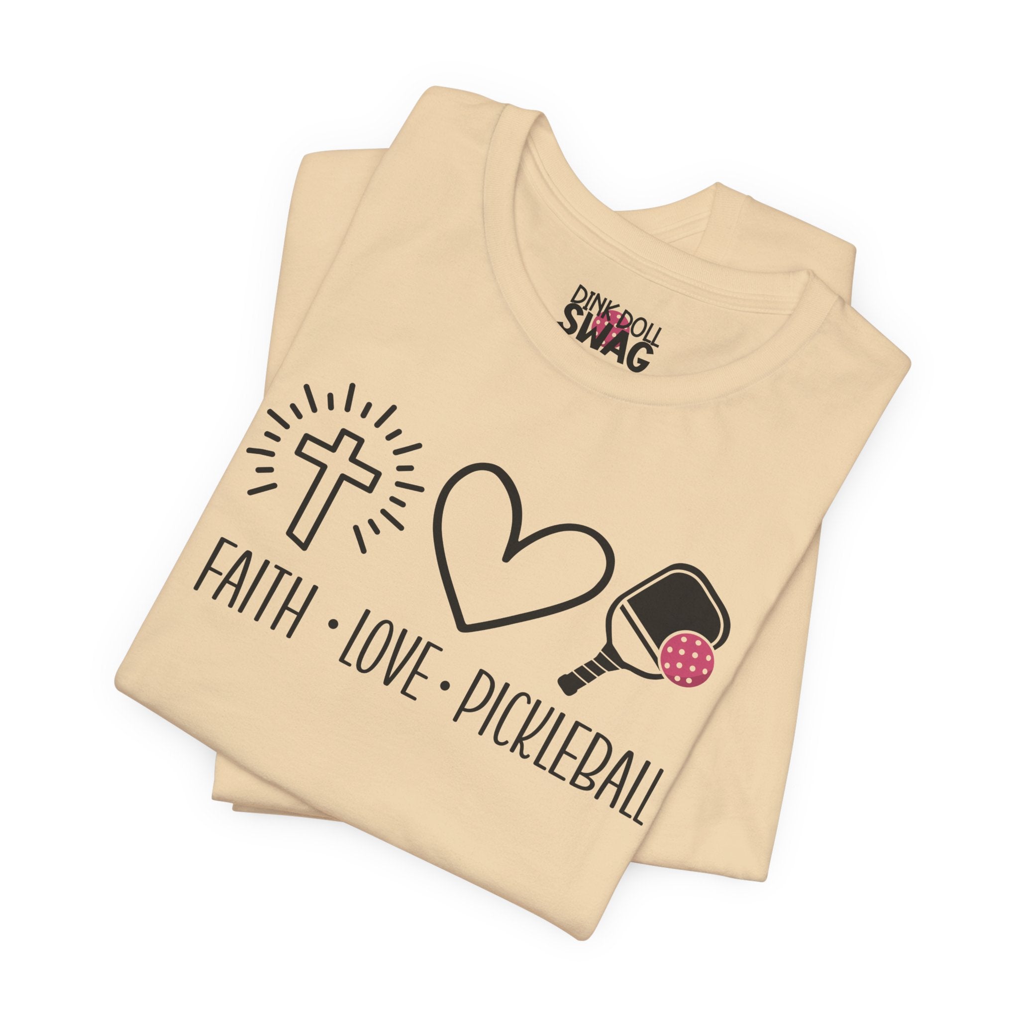 Faith, Love & Pickleball Tee