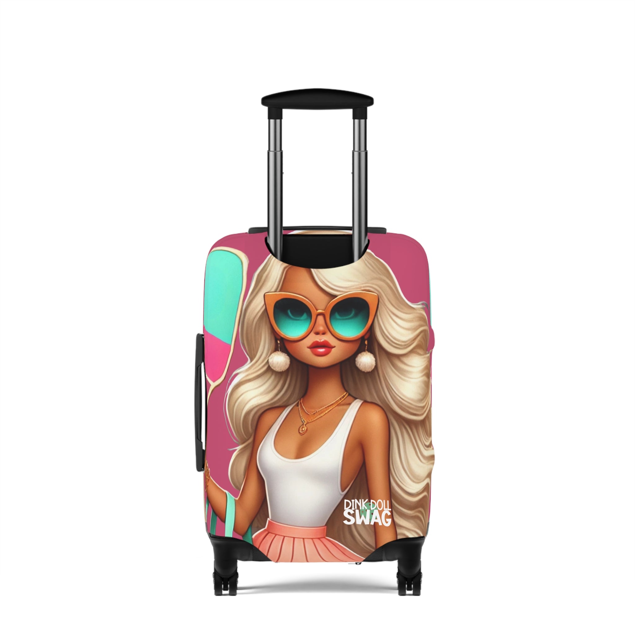 Dink Doll Swag™ Blonde Diva Luggage Cover