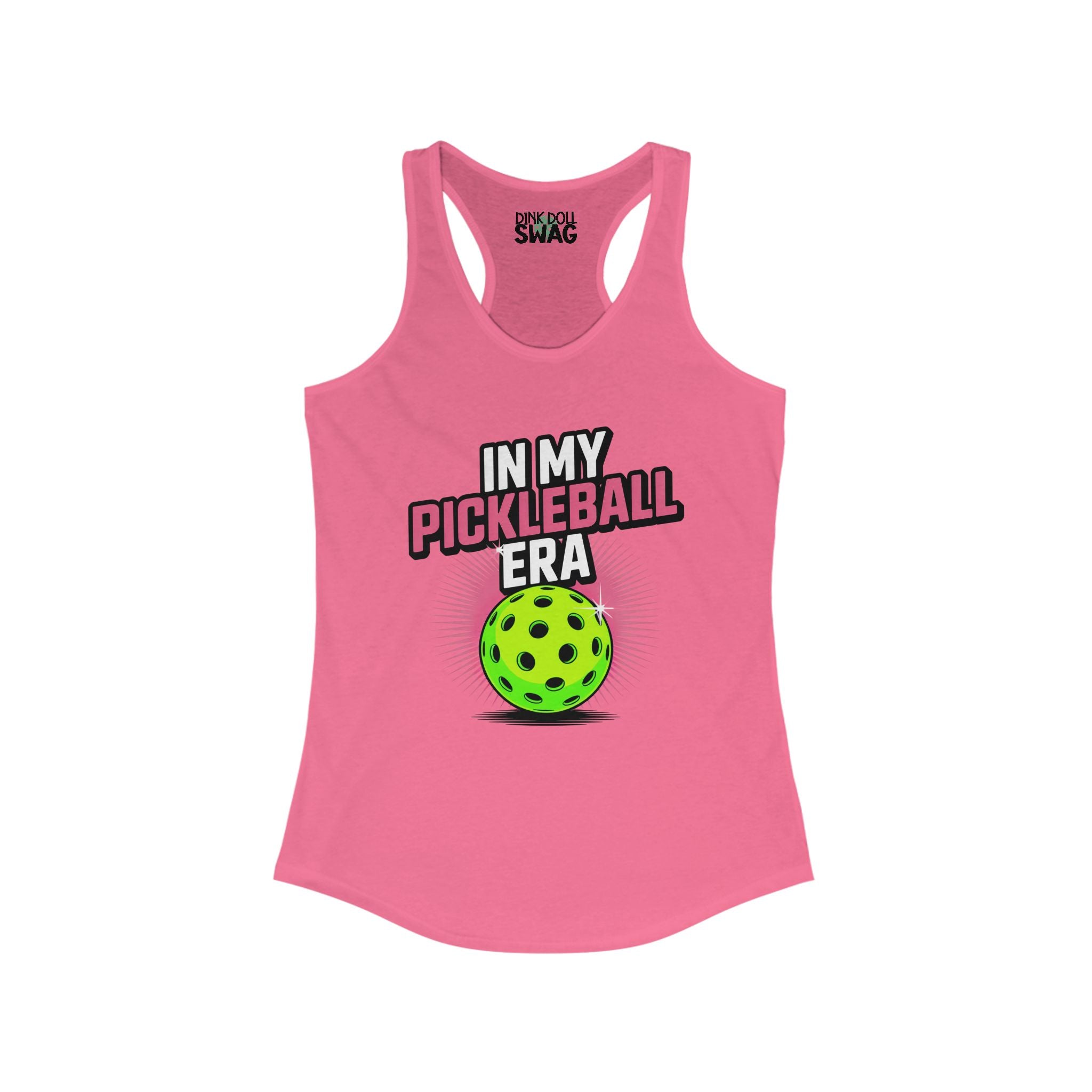 Pickleball Racerback Women's Tank - 'In My Pickleball Era' Design