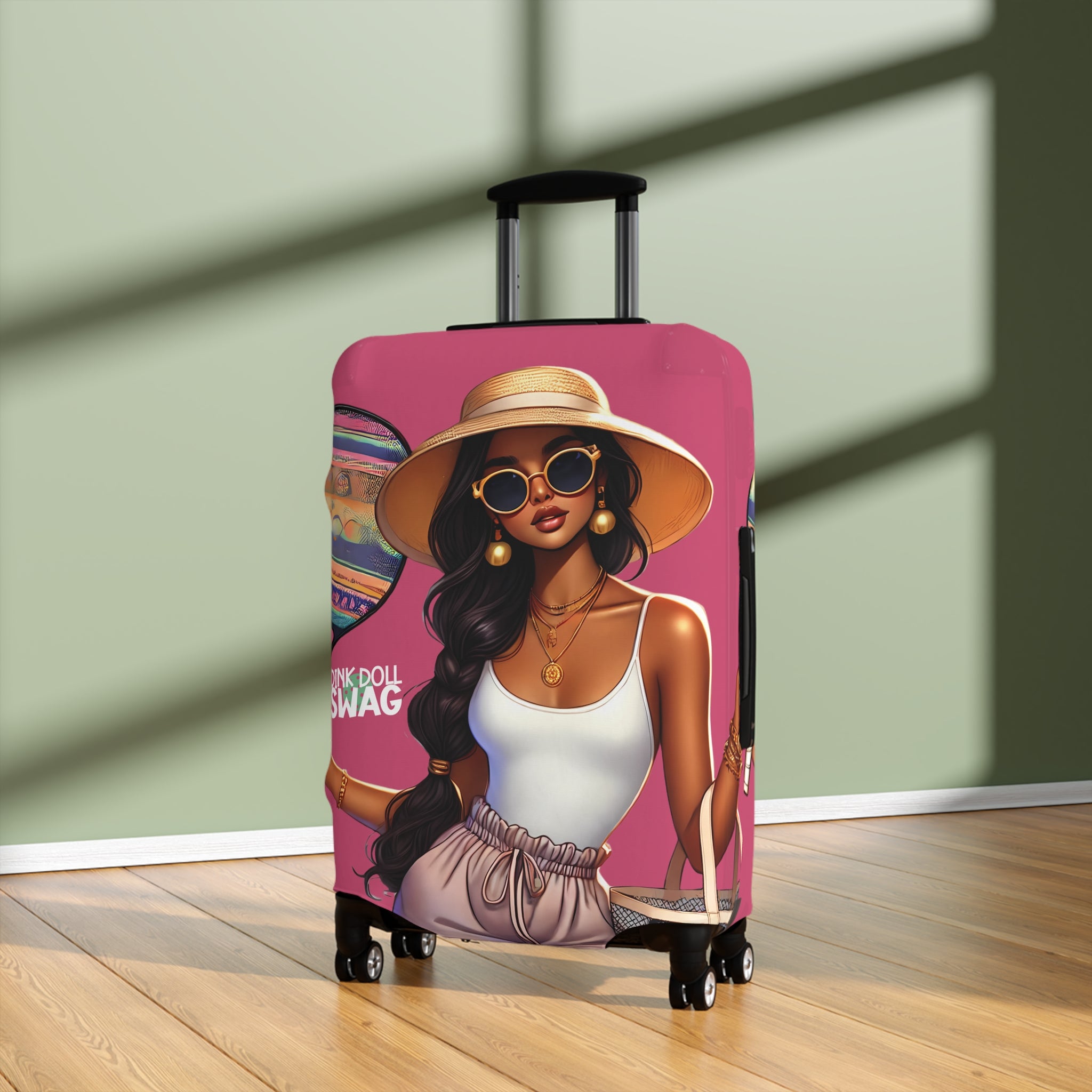 Dink Doll Swag™ South Asian Diva Luggage Cover