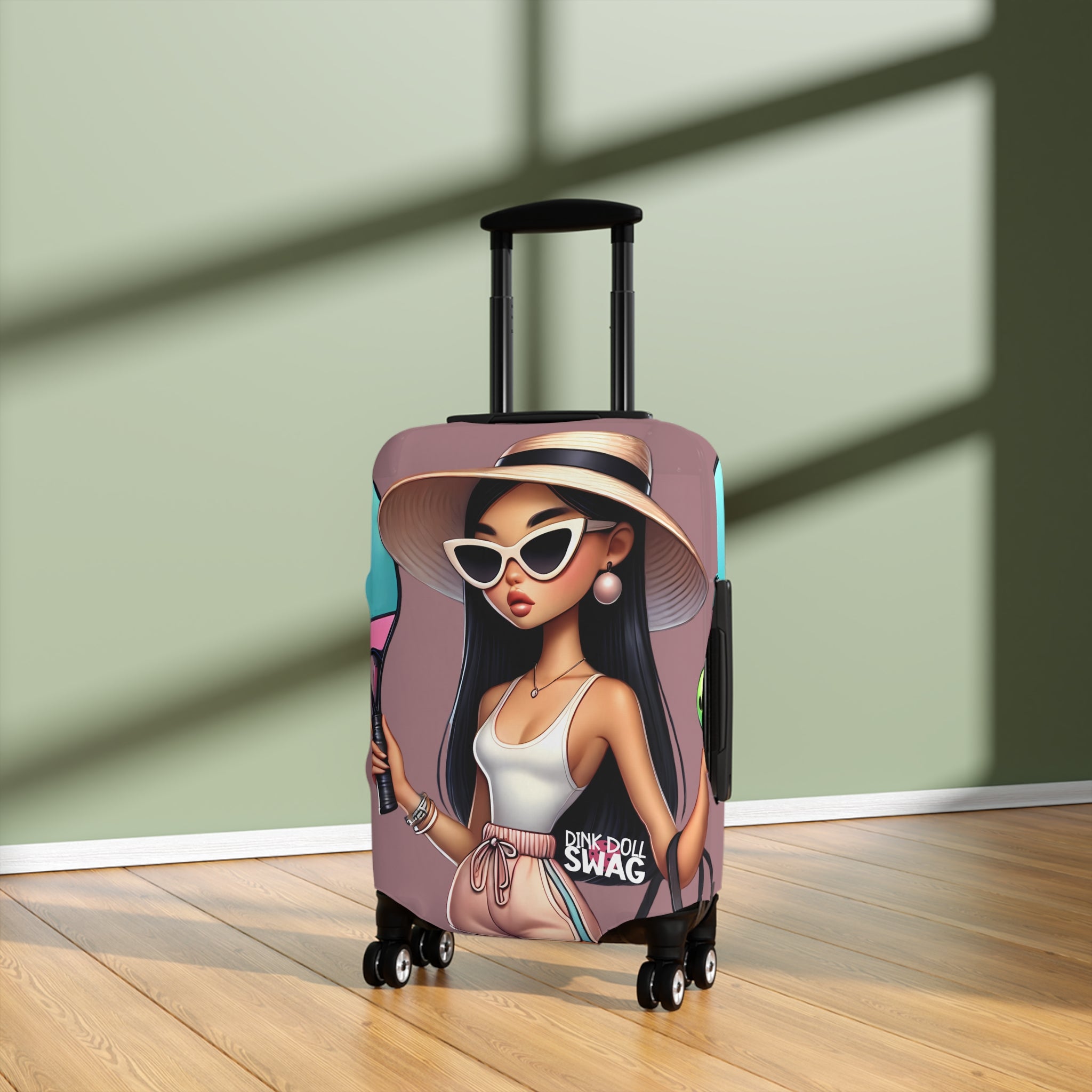 Dink Doll Swag™ East Asian Diva Luggage Cover