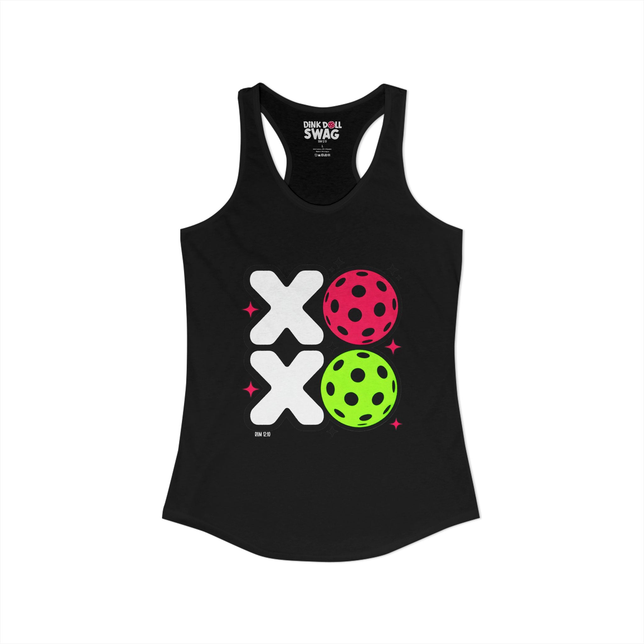 XOXO Racerback Tank (Rom 12:10)