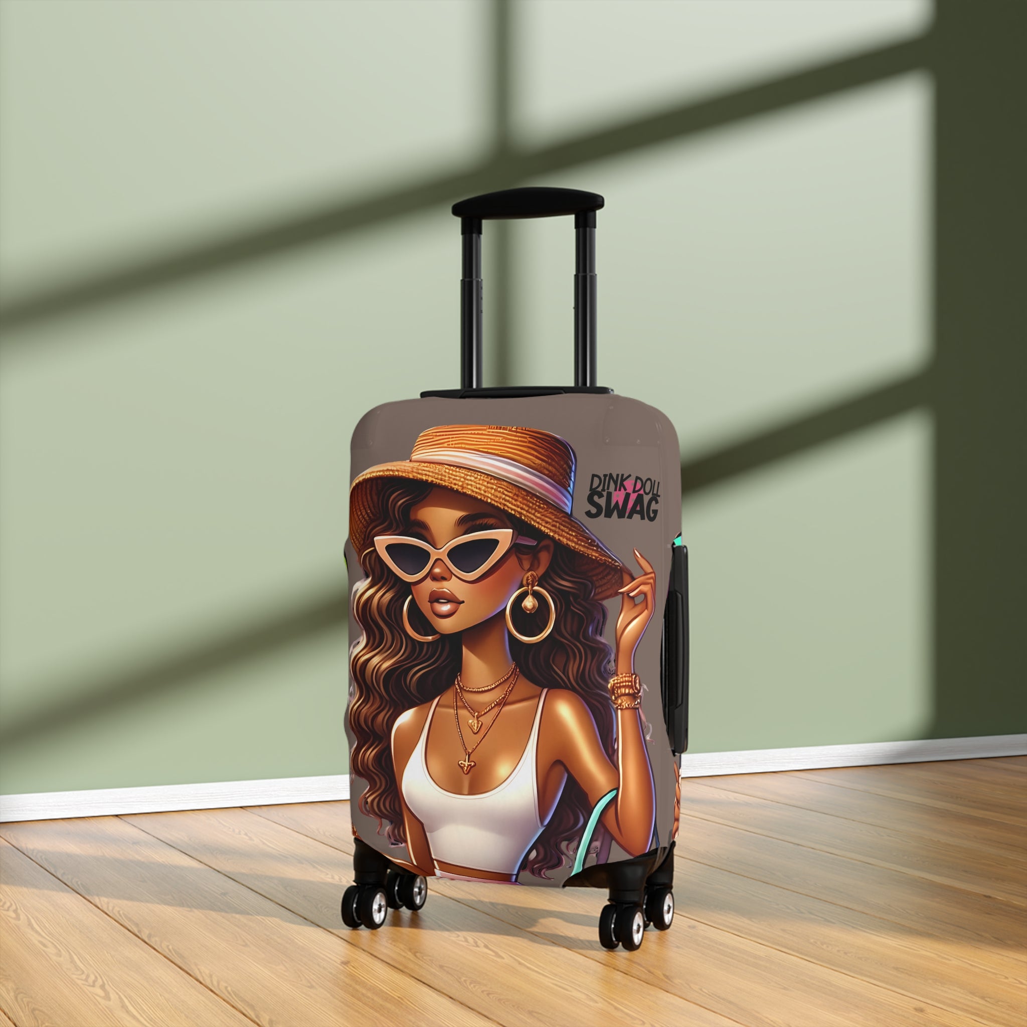 Dink Doll Swag™ Latin Diva Luggage Cover