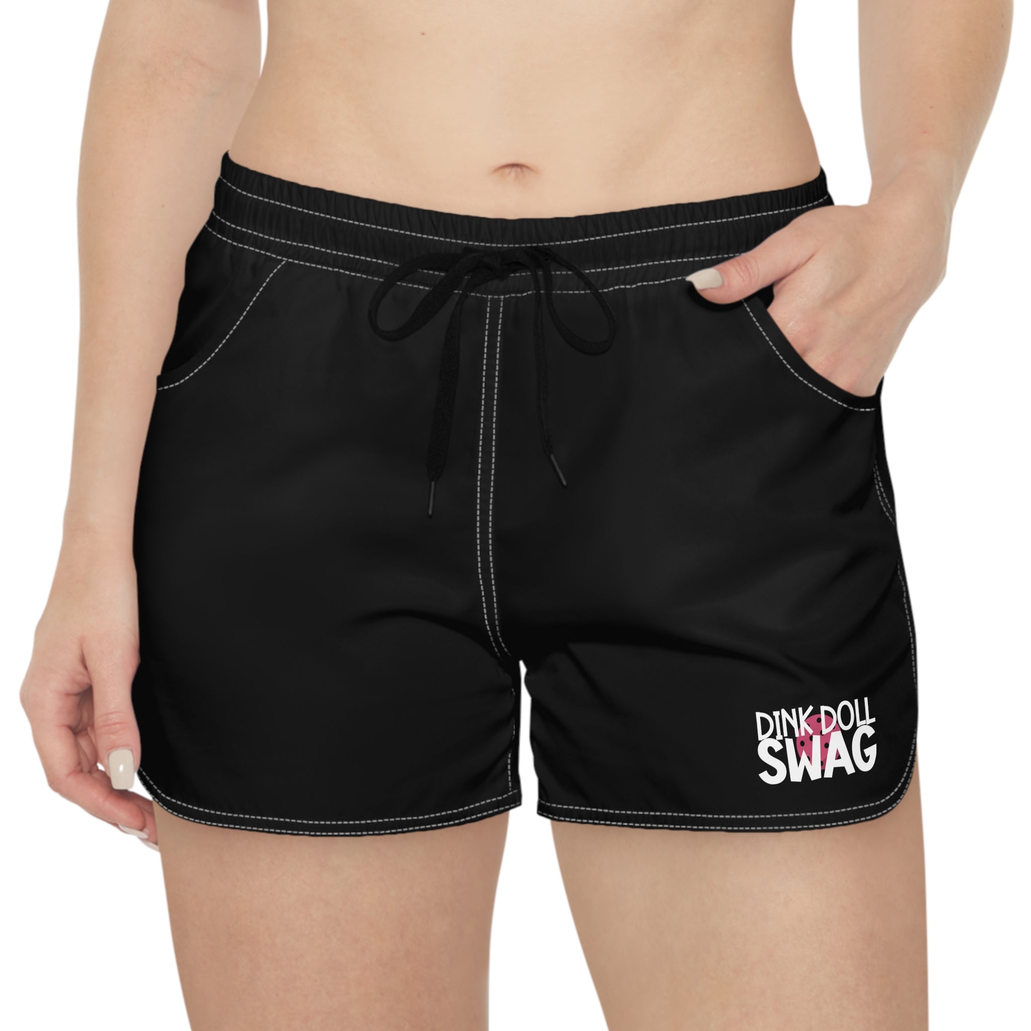 Dink Doll Swag Logo Shorts – Black