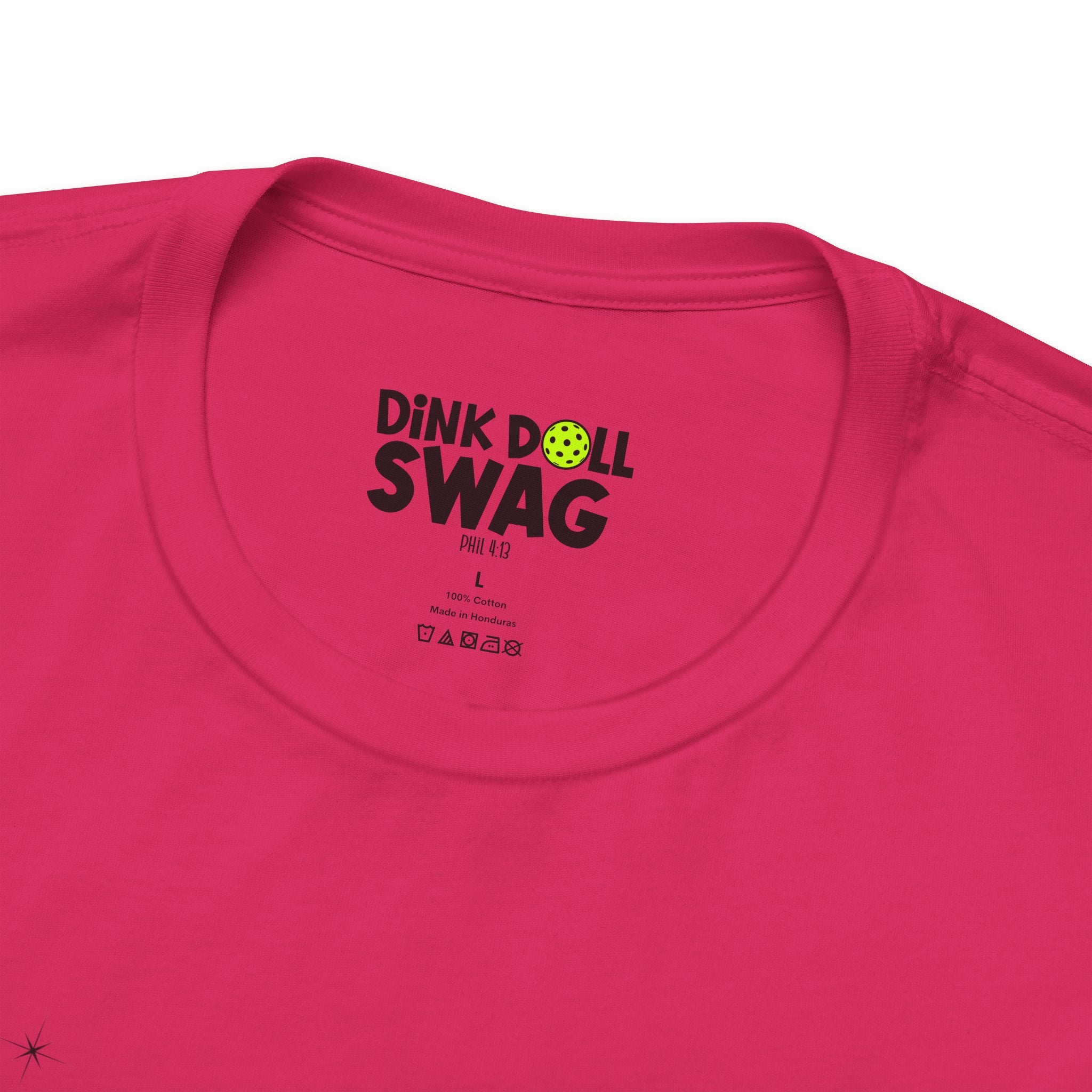 Dink Doll Swag™ Logo PROMO Tee (Phil 4:13)