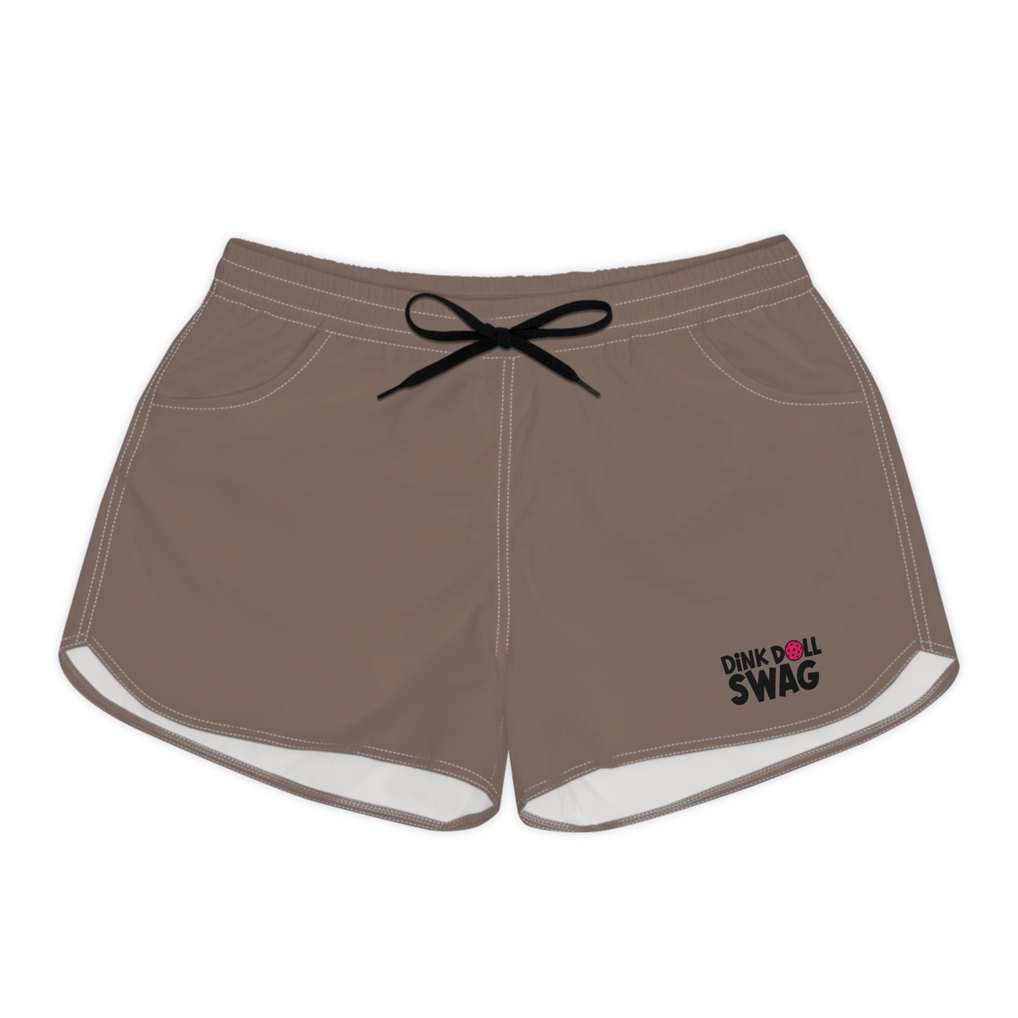 Dink Doll Swag Logo Shorts – Brown (Phil 4:13)